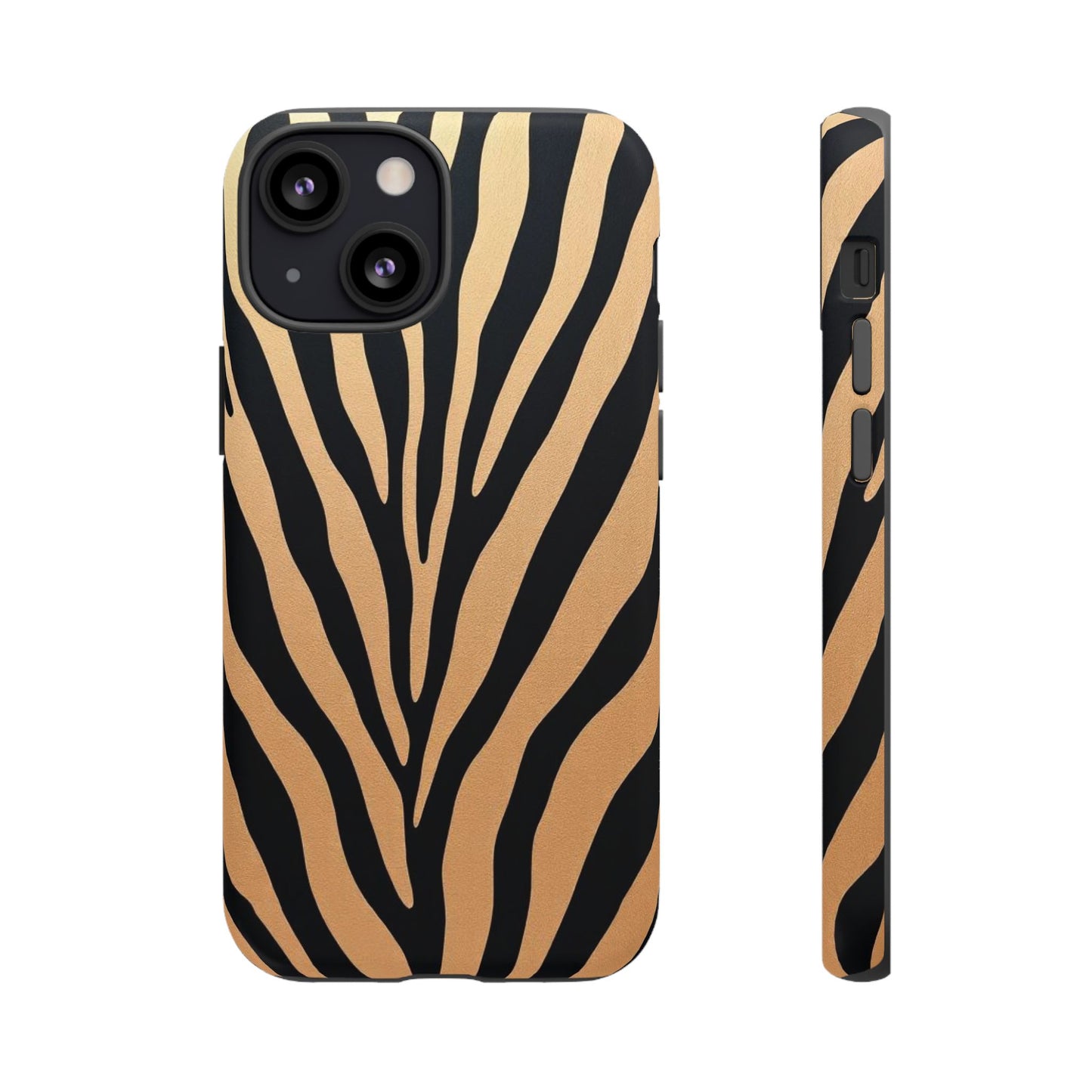 Zebra Print Tough Phone Case