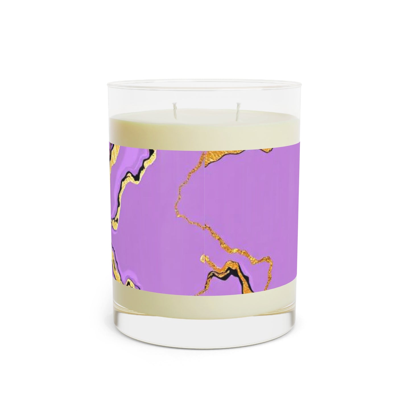 Elegant Purple Marble Scented Candle, Aromatherapy Gift, Home Decor, Relaxation, Wedding Favors, Self-Care Treat