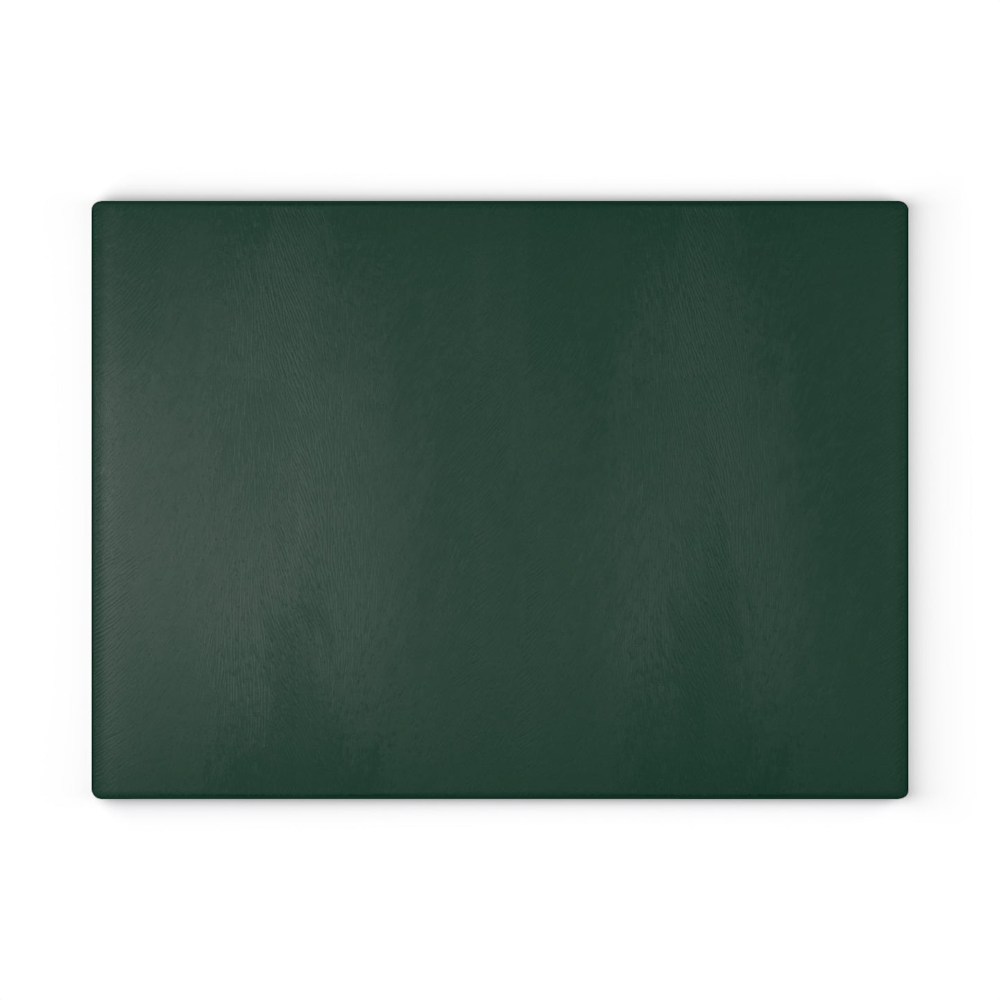 Elegant Midnight Green Custom Glass Cutting Board, Personalized Kitchen Décor, Wedding Gift, Housewarming, Culinary Gifting