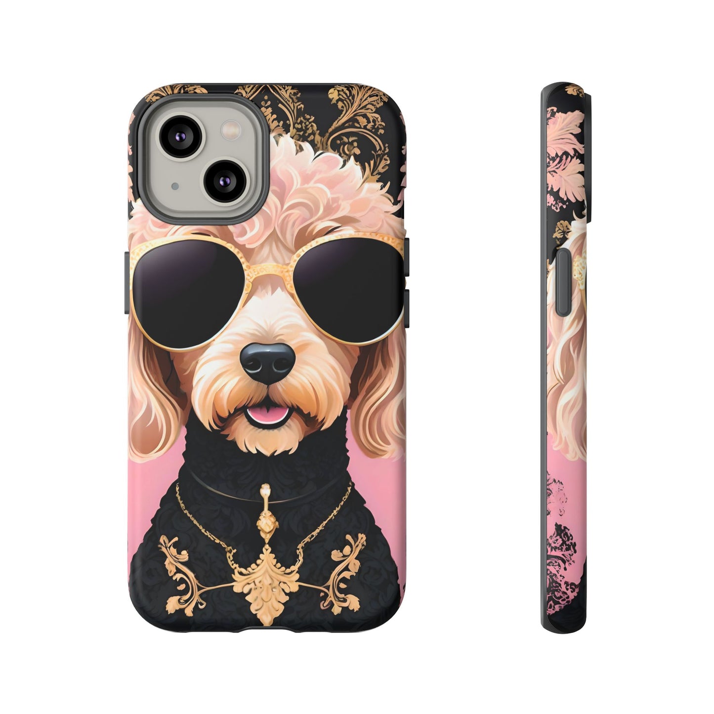 Phone Case - Golden Doodle In Sunglasses Tough Case