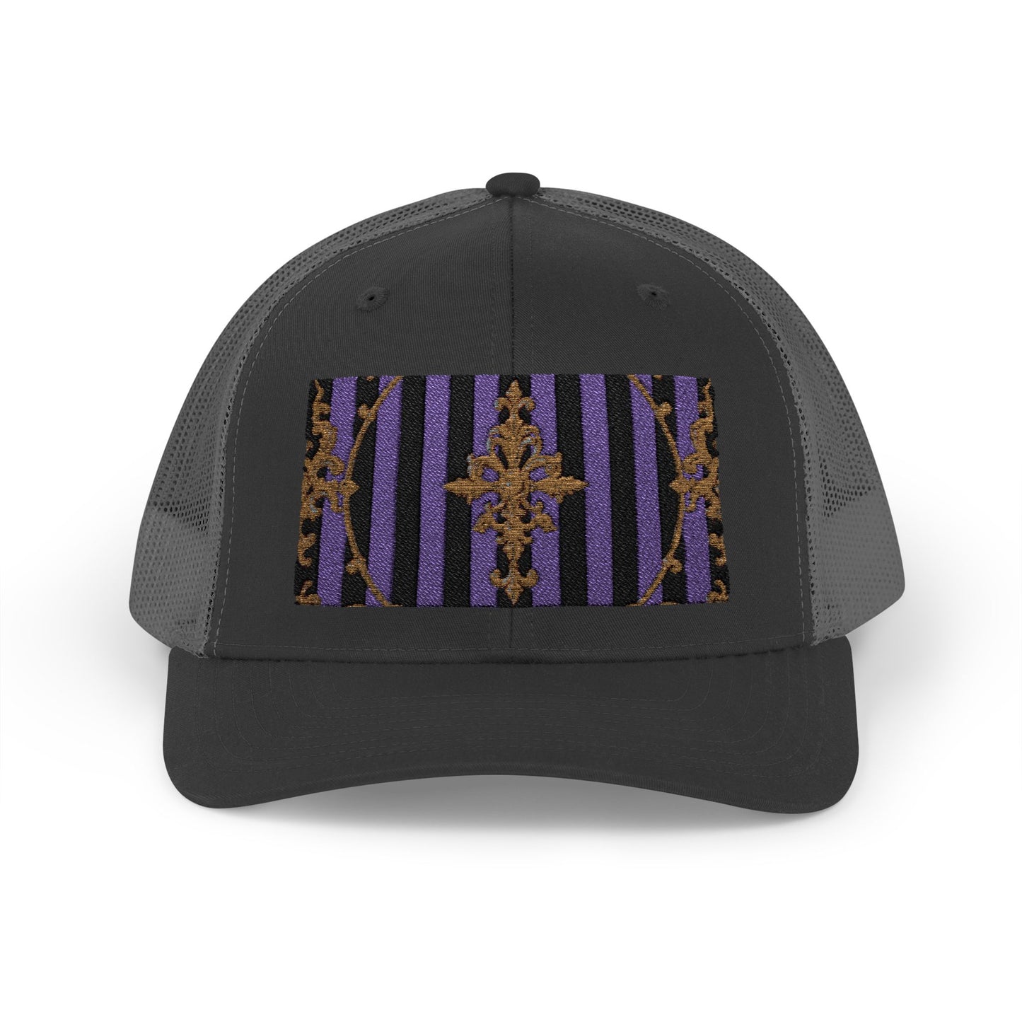 Stylish Baroque Vintage-Inspired Snapback Trucker Cap, Hipster Cap, Festival Headwear, Unique Gift for Fashion Lovers