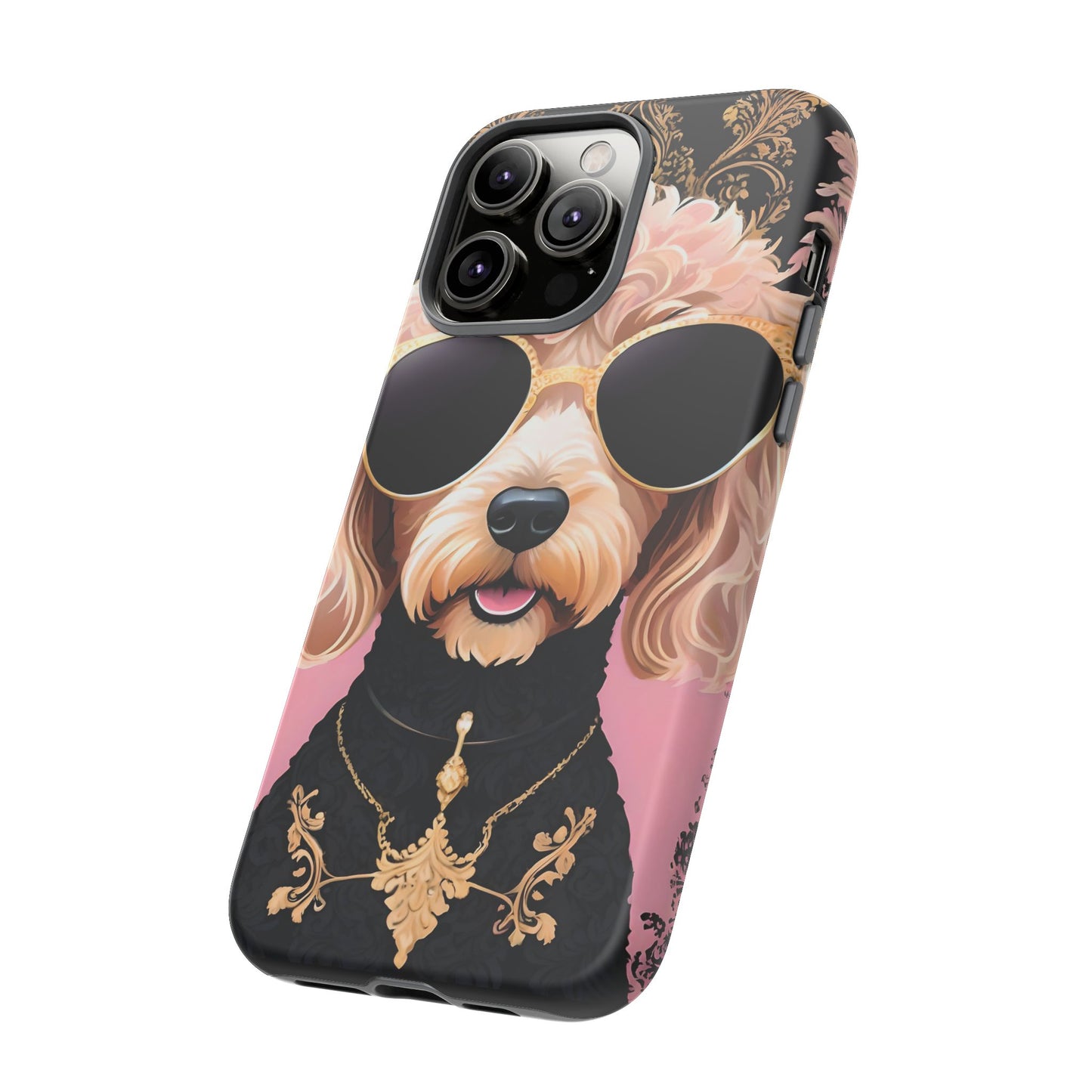 Phone Case - Golden Doodle In Sunglasses Tough Case