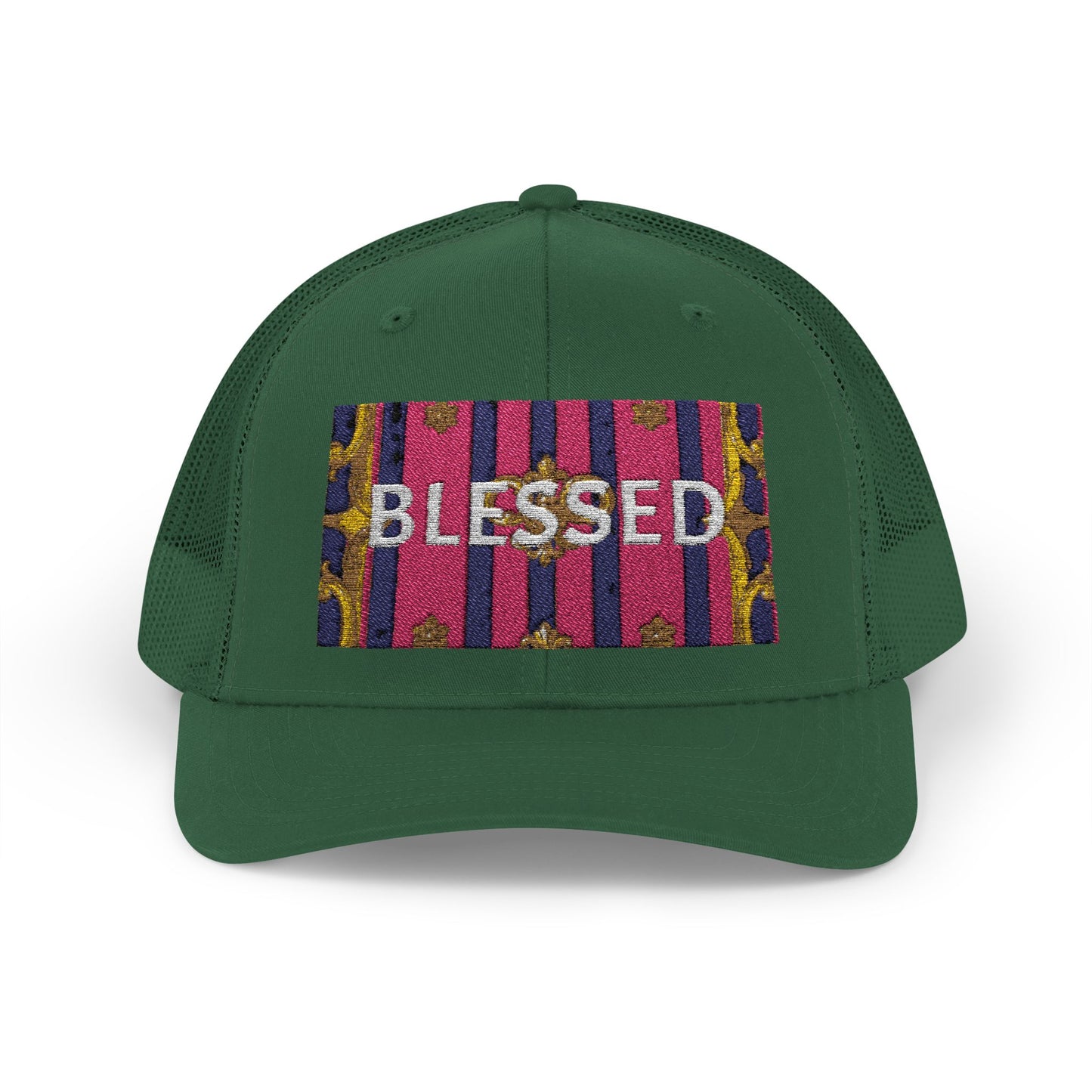 Blessed Snapback Trucker Cap - Inspirational Hat for Faith, Casual Wear, Gifts, Outdoor Activities, Summer Style