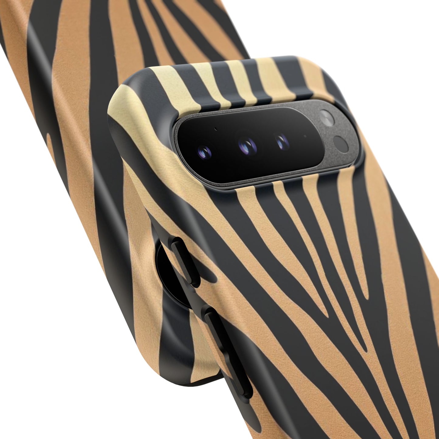 Zebra Print Tough Phone Case