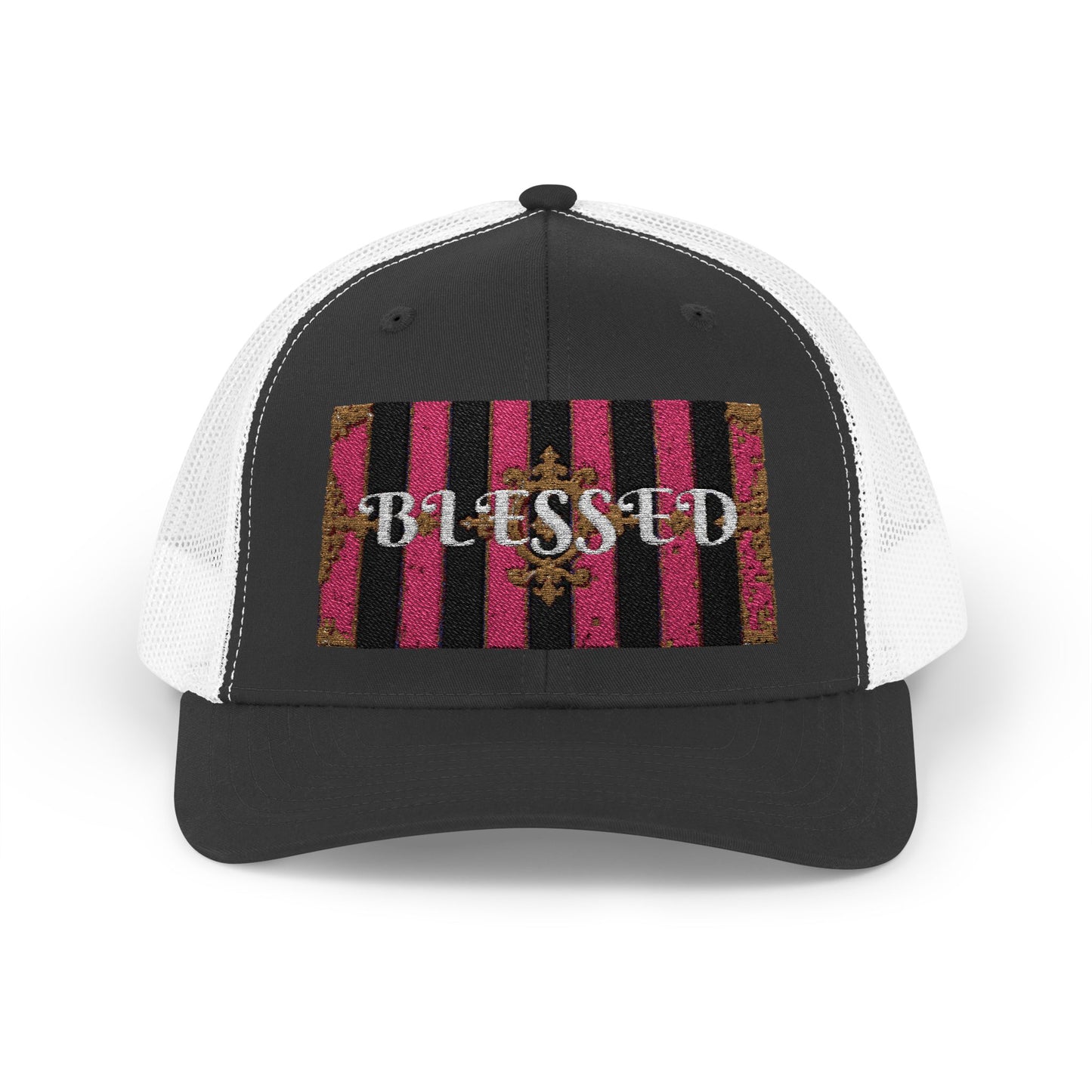 Blessed Snapback Trucker Cap, Inspirational Hat, Casual Headwear, Faith-Based Gift, Trendy Accessory, Ideal for Daily Wear