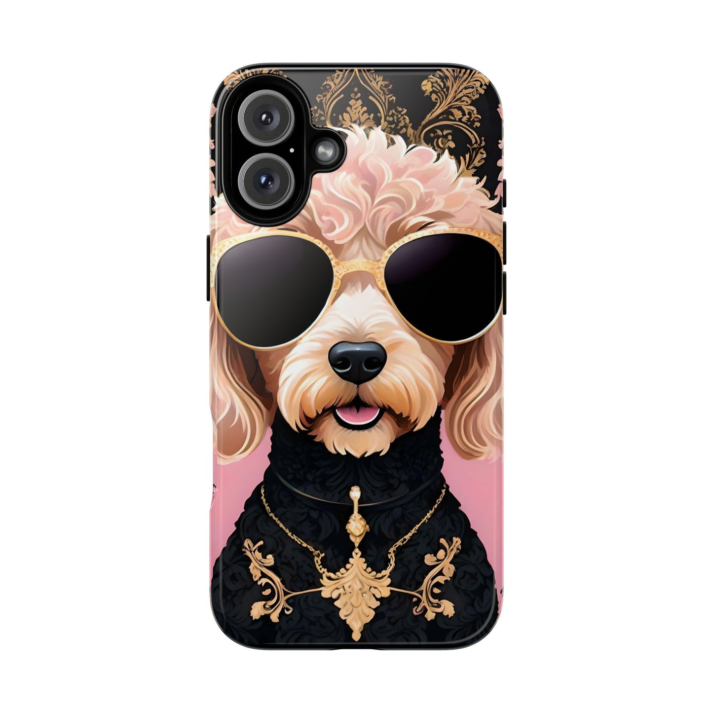 Phone Case - Golden Doodle In Sunglasses Tough Case