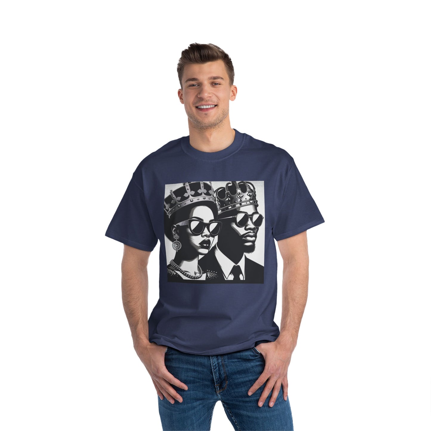 Royalty-Inspired Unisex Graphic Tee - Stylish Casual Wear for Kings and Queens, Unique Gift, Fashion Statement, Streetwear