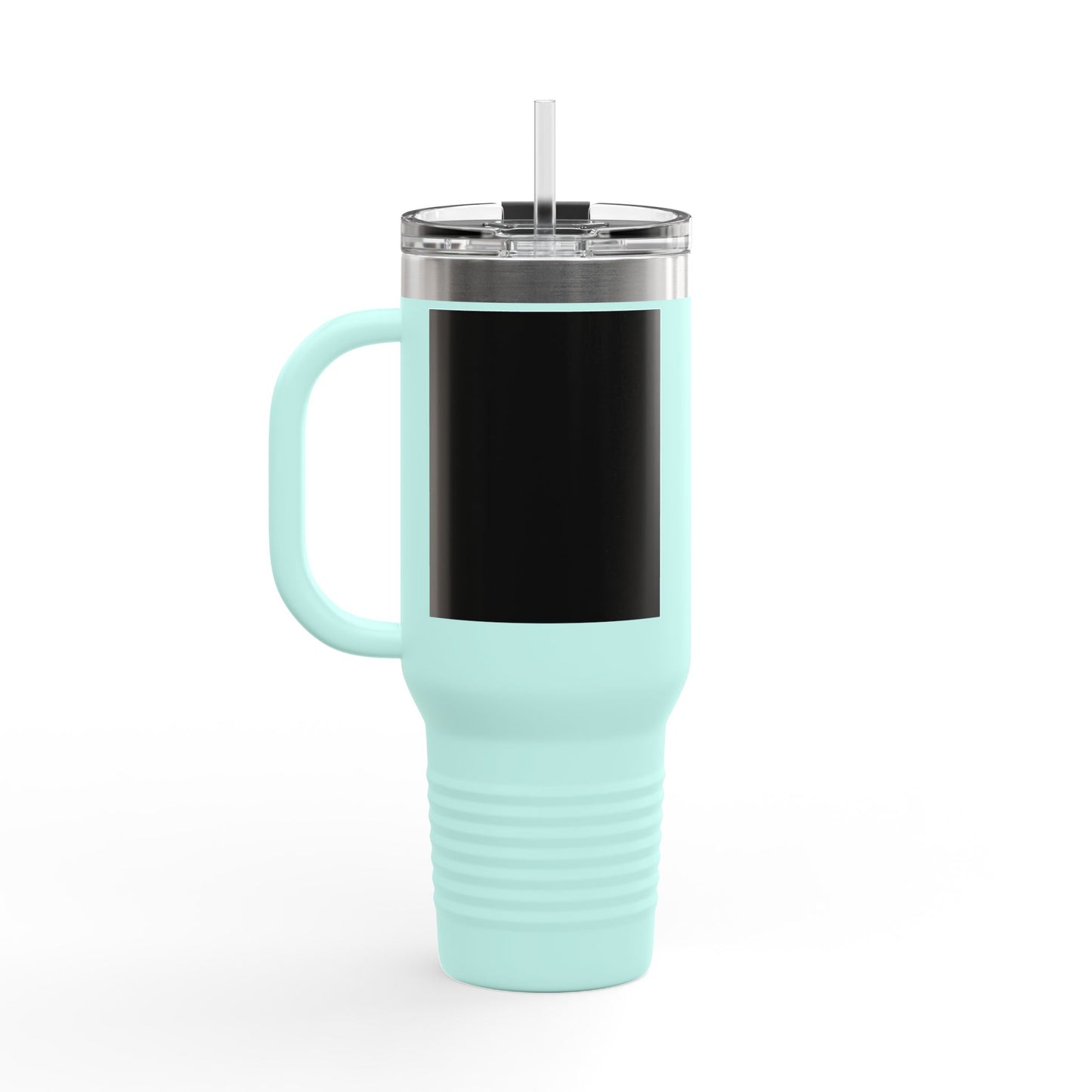 Insulated Black Travel Mug, 40oz - Ideal for On-the-Go Hydration, Travel, Outdoor Adventures, and Everyday Use - Perfect Gift for Coffee Lovers