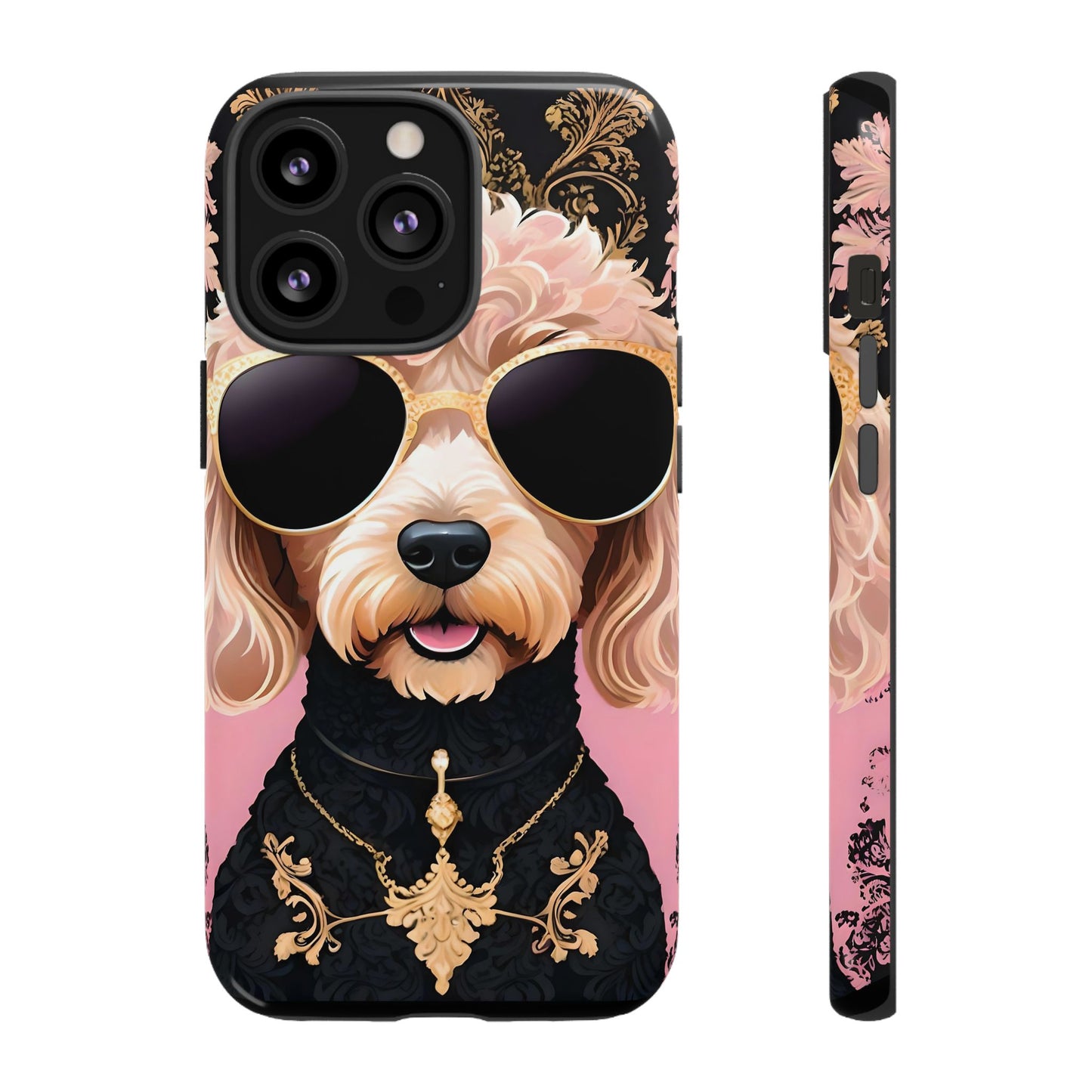Phone Case - Golden Doodle In Sunglasses Tough Case