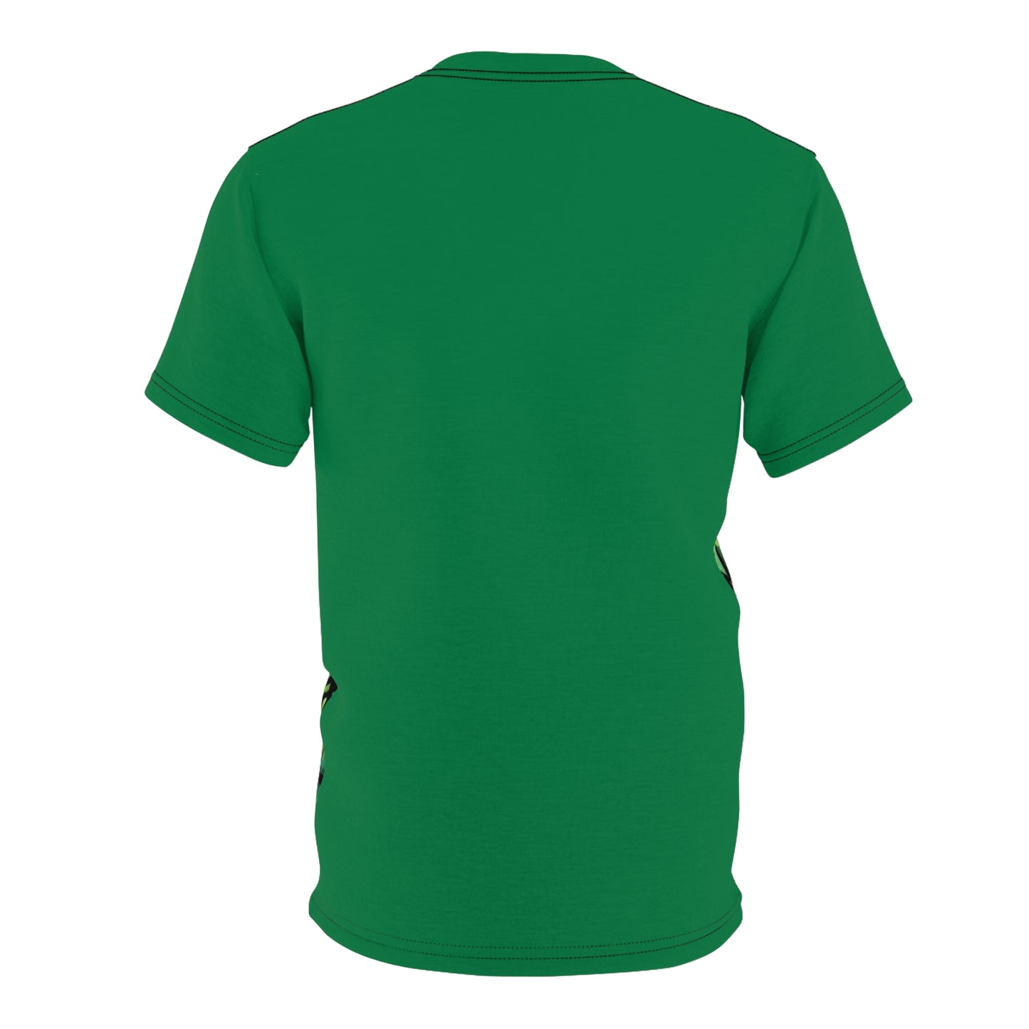Chic Floral Unisex Tee, Stylish Green Graphic Shirt, Fashion Statement Top, Unique Gift for Fashion Lovers, Casual Wear - Lady in Green Damask