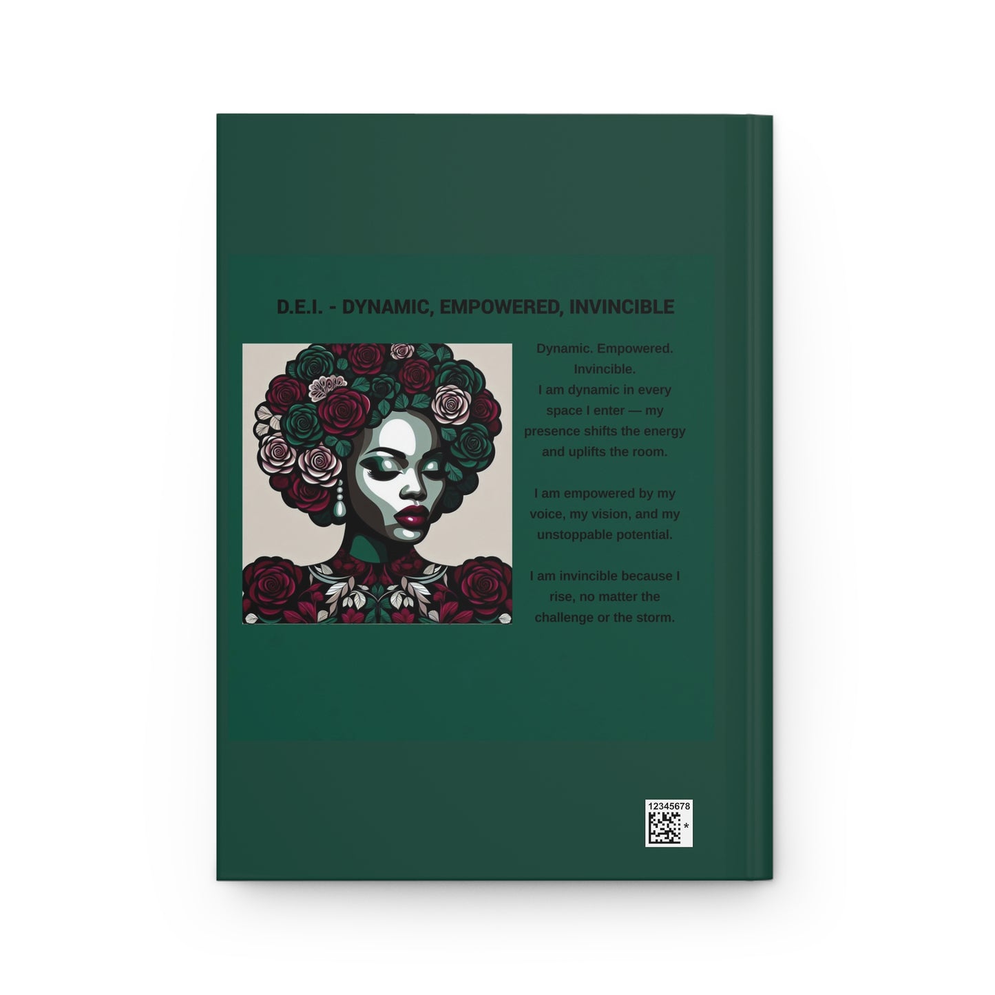 Empowered Woman Journal - Dynamic, Empowered, Invincible Design