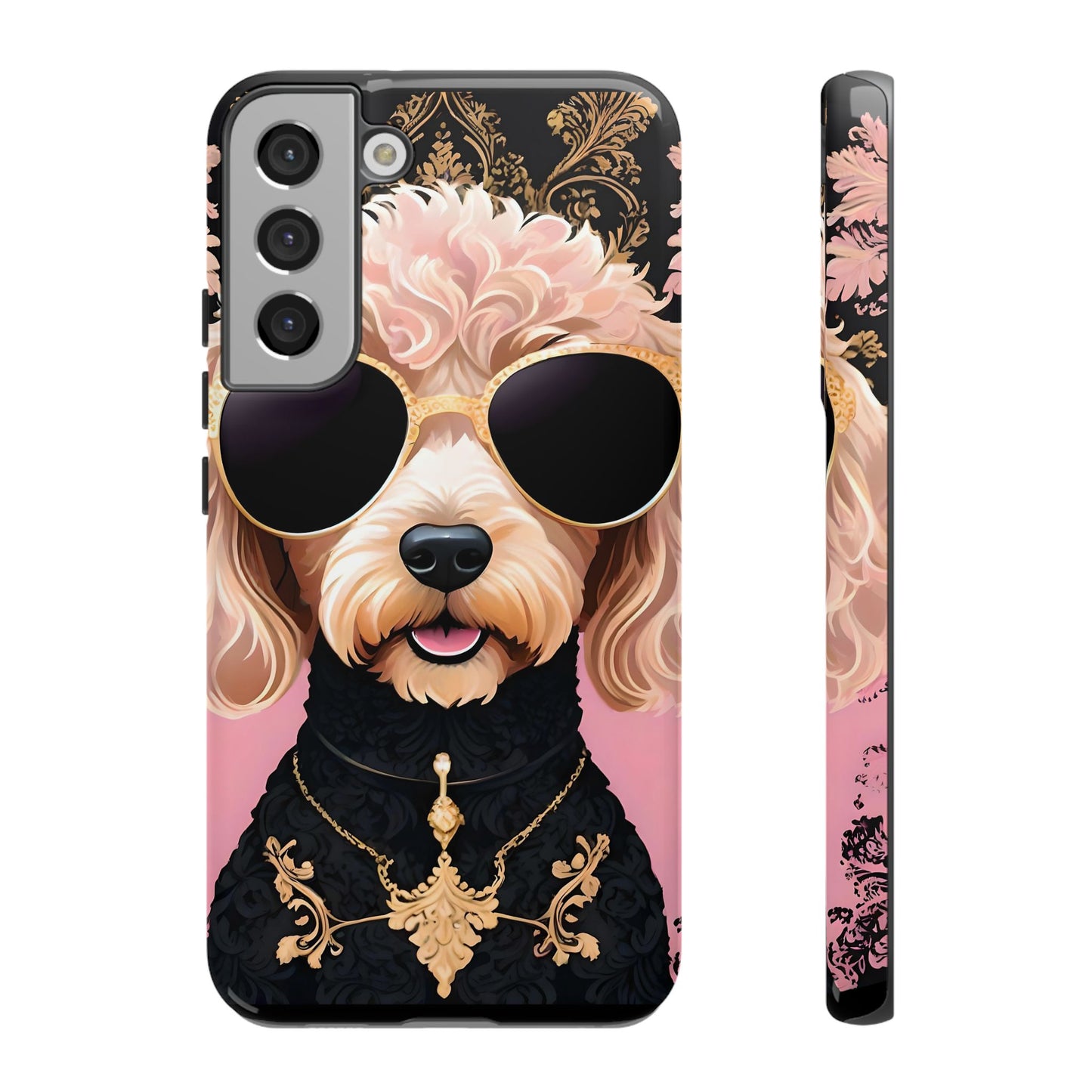 Phone Case - Golden Doodle In Sunglasses Tough Case