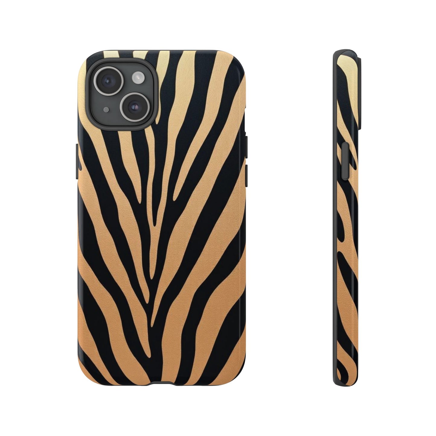 Zebra Print Tough Phone Case