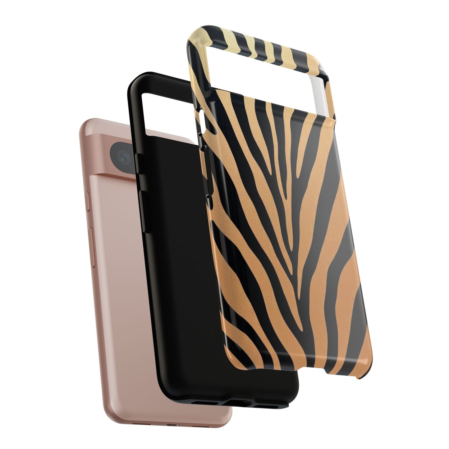 Zebra Print Tough Phone Case
