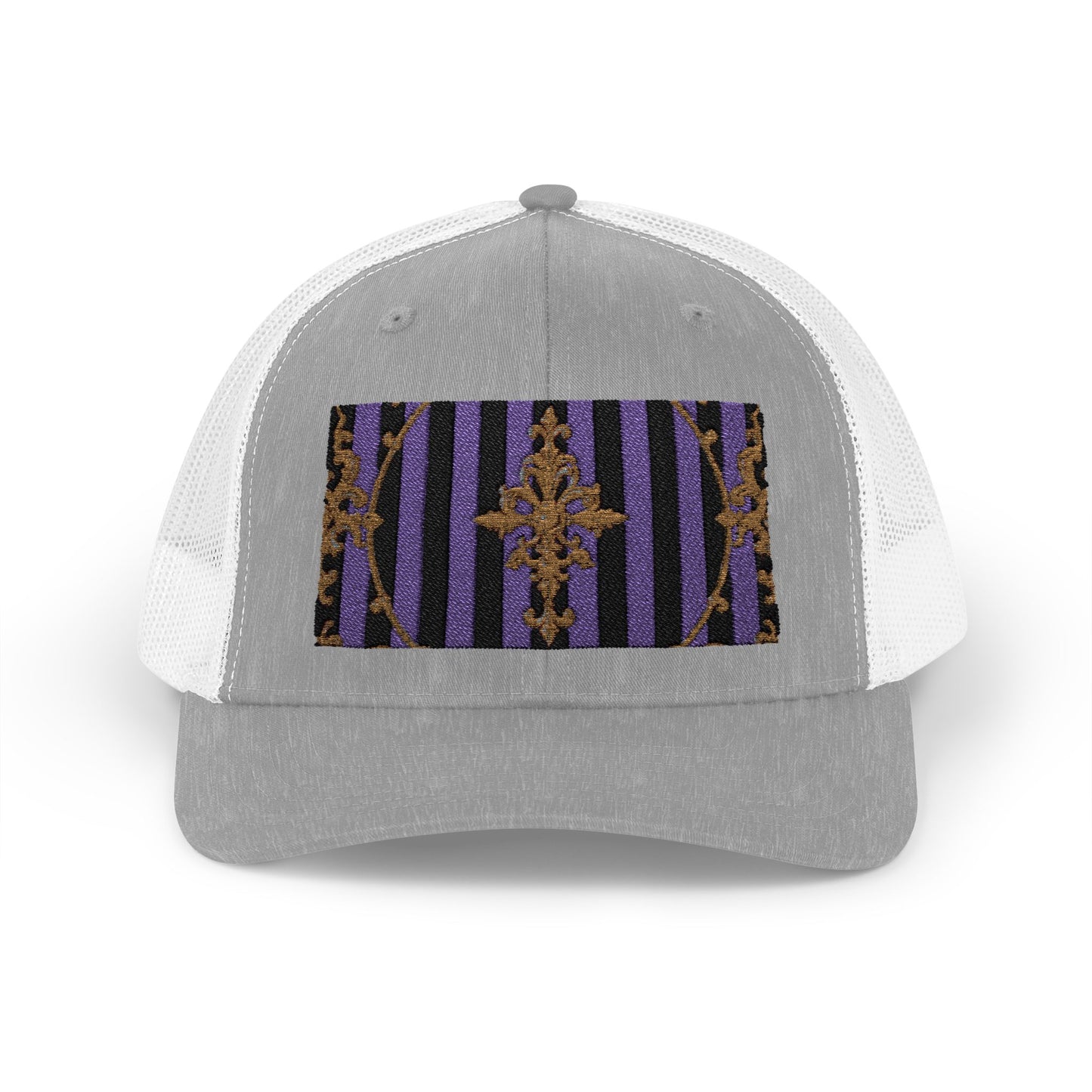Stylish Baroque Vintage-Inspired Snapback Trucker Cap, Hipster Cap, Festival Headwear, Unique Gift for Fashion Lovers