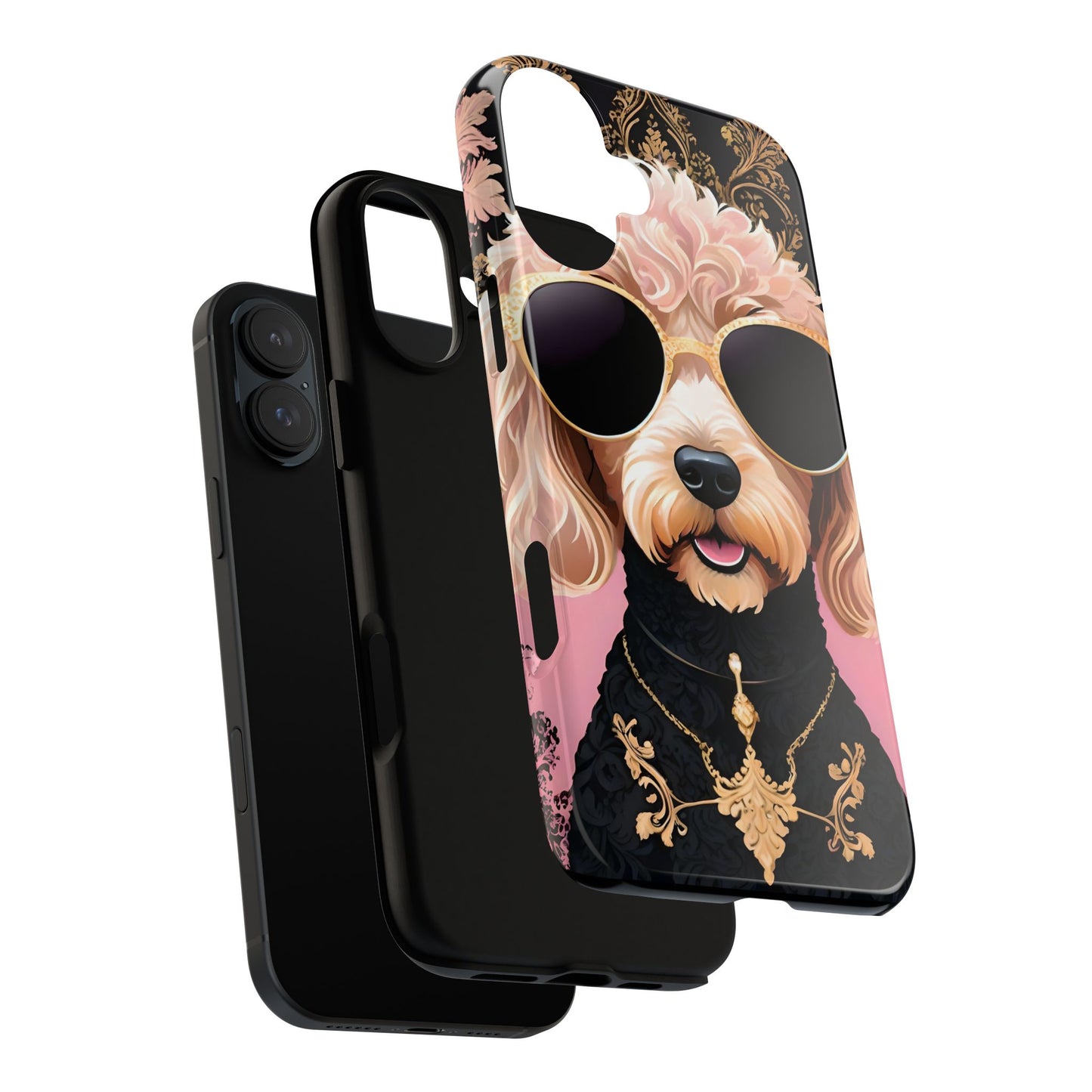 Phone Case - Golden Doodle In Sunglasses Tough Case