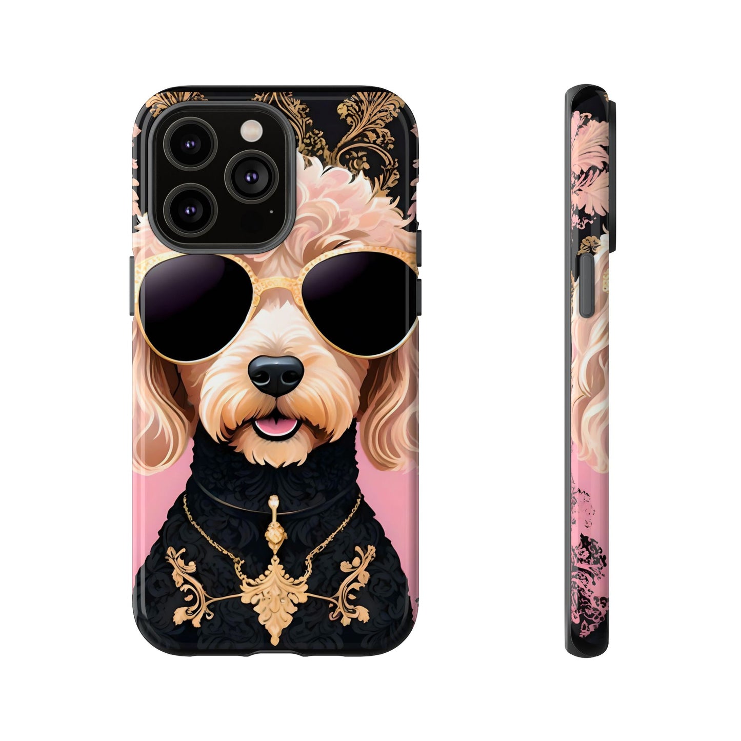 Phone Case - Golden Doodle In Sunglasses Tough Case