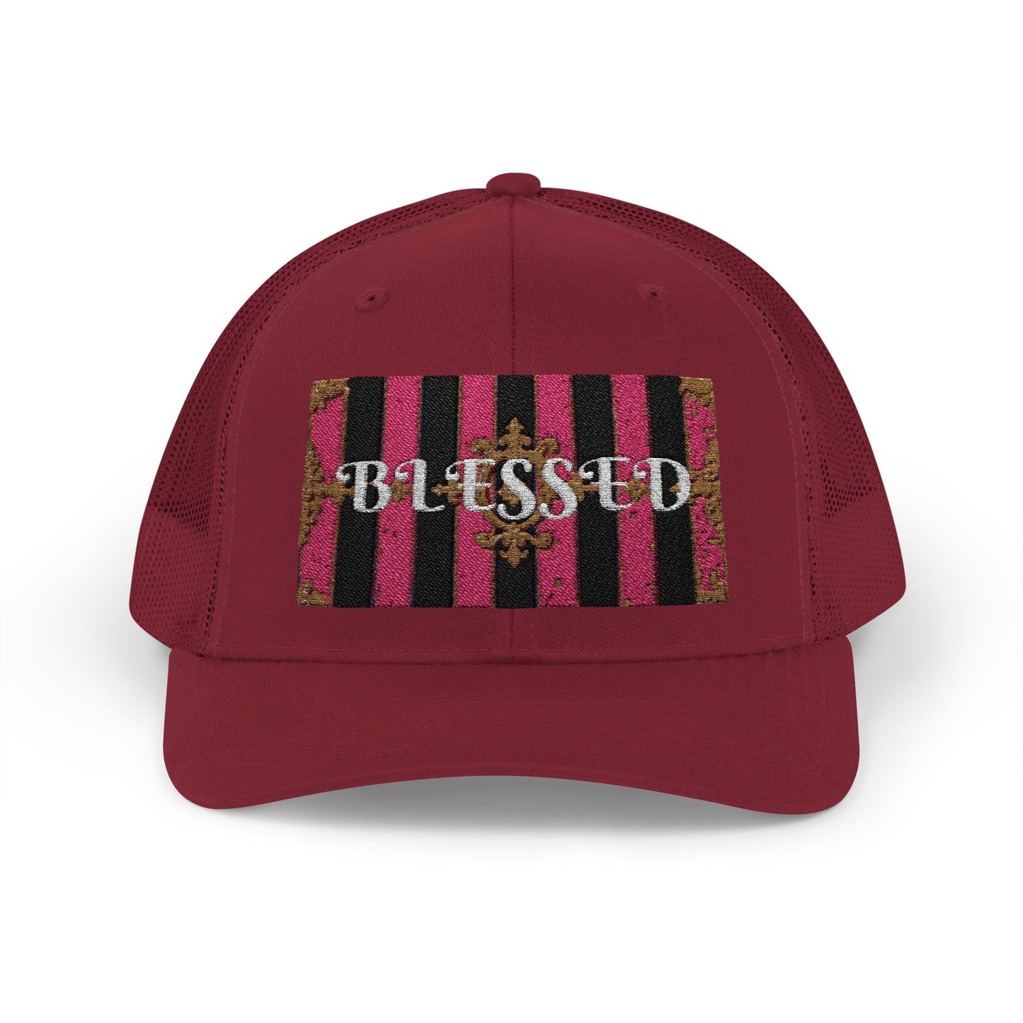Blessed Snapback Trucker Cap, Inspirational Hat, Casual Headwear, Faith-Based Gift, Trendy Accessory, Ideal for Daily Wear
