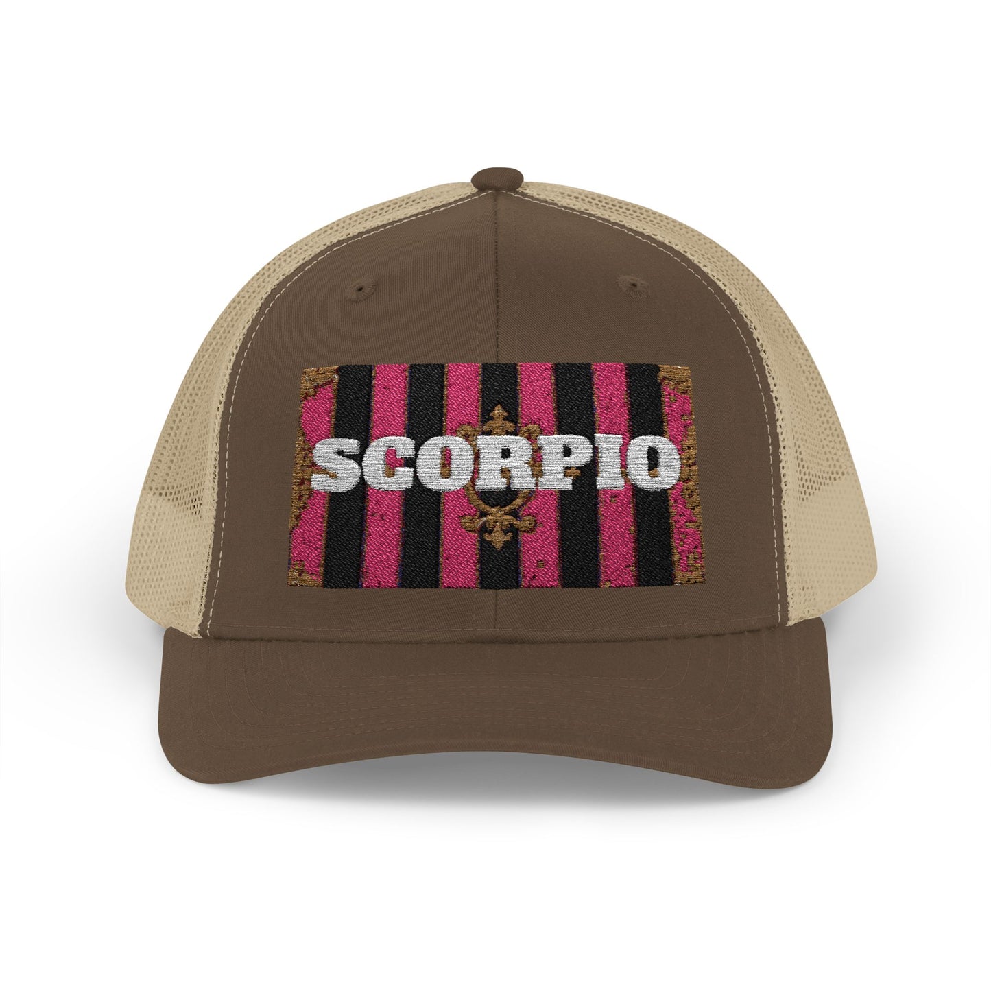 Scorpio Snapback Trucker Cap | Zodiac Hat, Astrology Gift, Trendy Cap for Astrology Lovers, Summer Style, Unique Birthday Gift