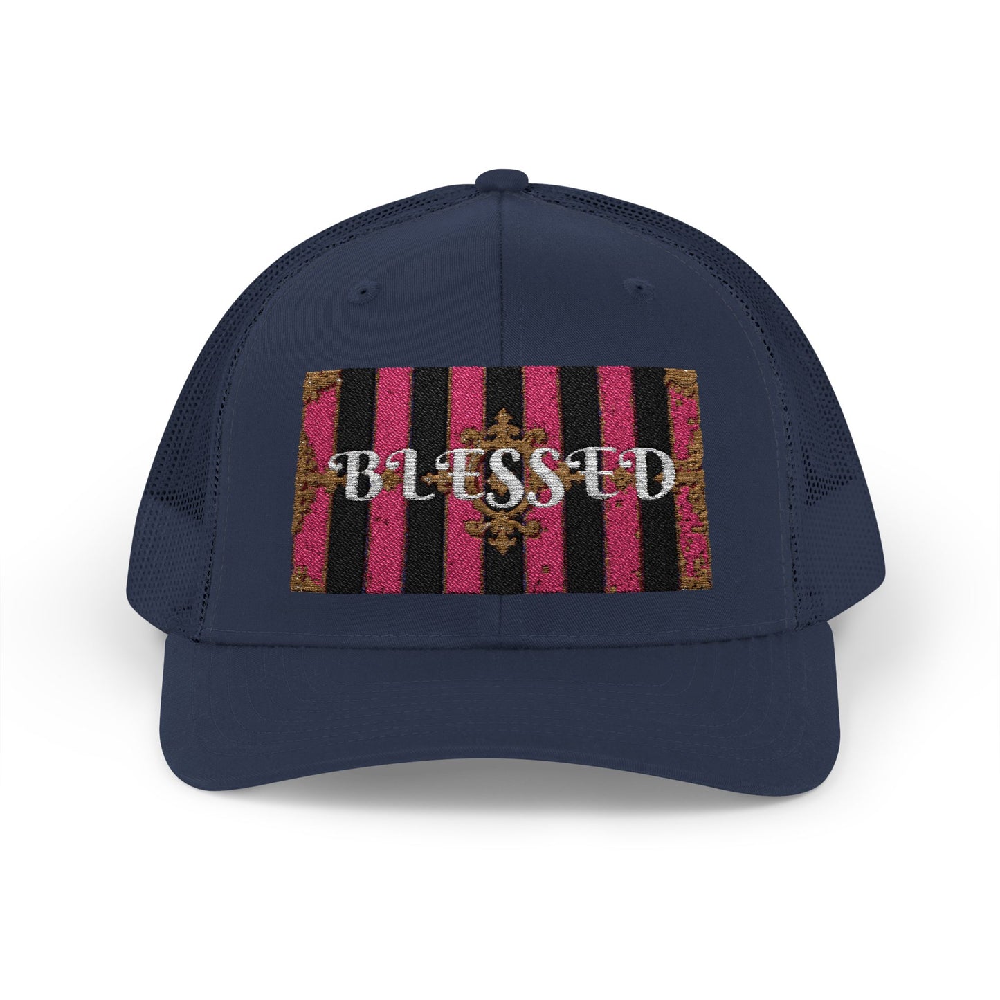 Blessed Snapback Trucker Cap, Inspirational Hat, Casual Headwear, Faith-Based Gift, Trendy Accessory, Ideal for Daily Wear