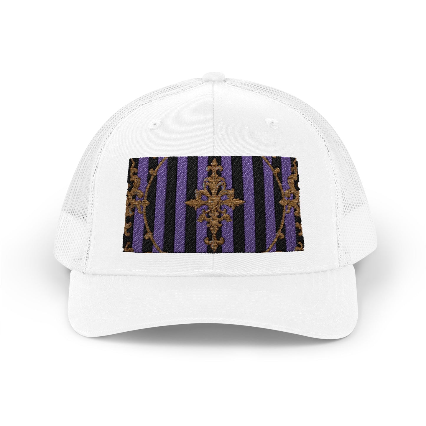 Stylish Baroque Vintage-Inspired Snapback Trucker Cap, Hipster Cap, Festival Headwear, Unique Gift for Fashion Lovers