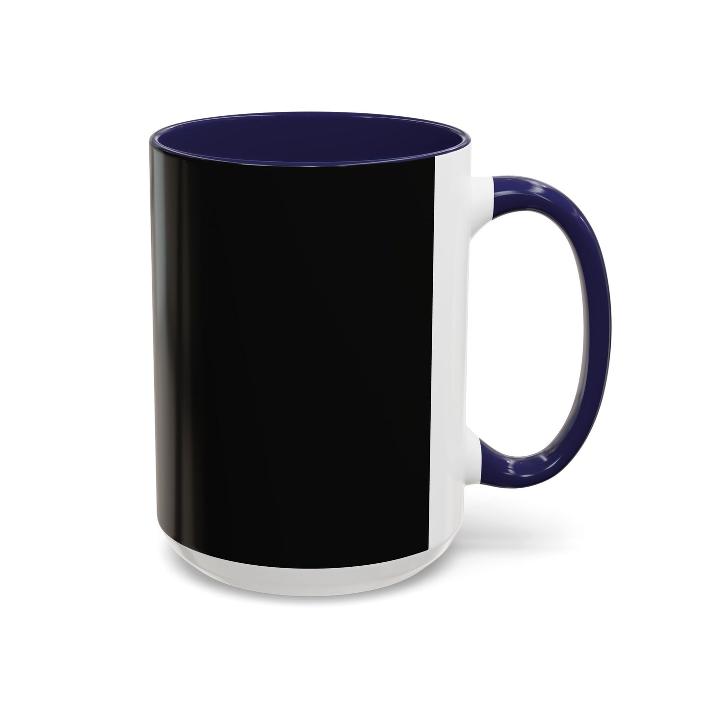 Stylish Black Accent Coffee Mug for Home or Office | Perfect Gift for Coffee Lovers, Unique Black Mug, Customizable Drinkware