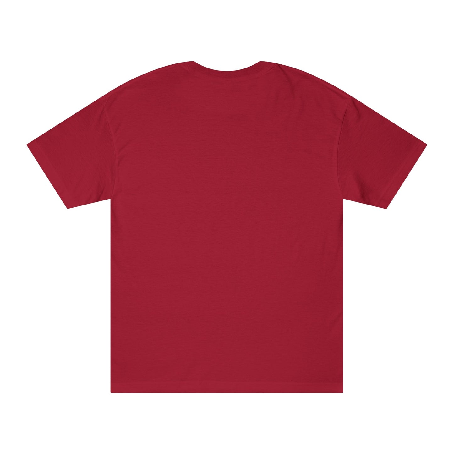 Vintage Couture Shield Unisex Classic Tee, Fashion T-Shirt, Gift for Fashion Lovers, Casual Wear, Unique Graphic Shirt - Blue & Red Striped Silver Crest