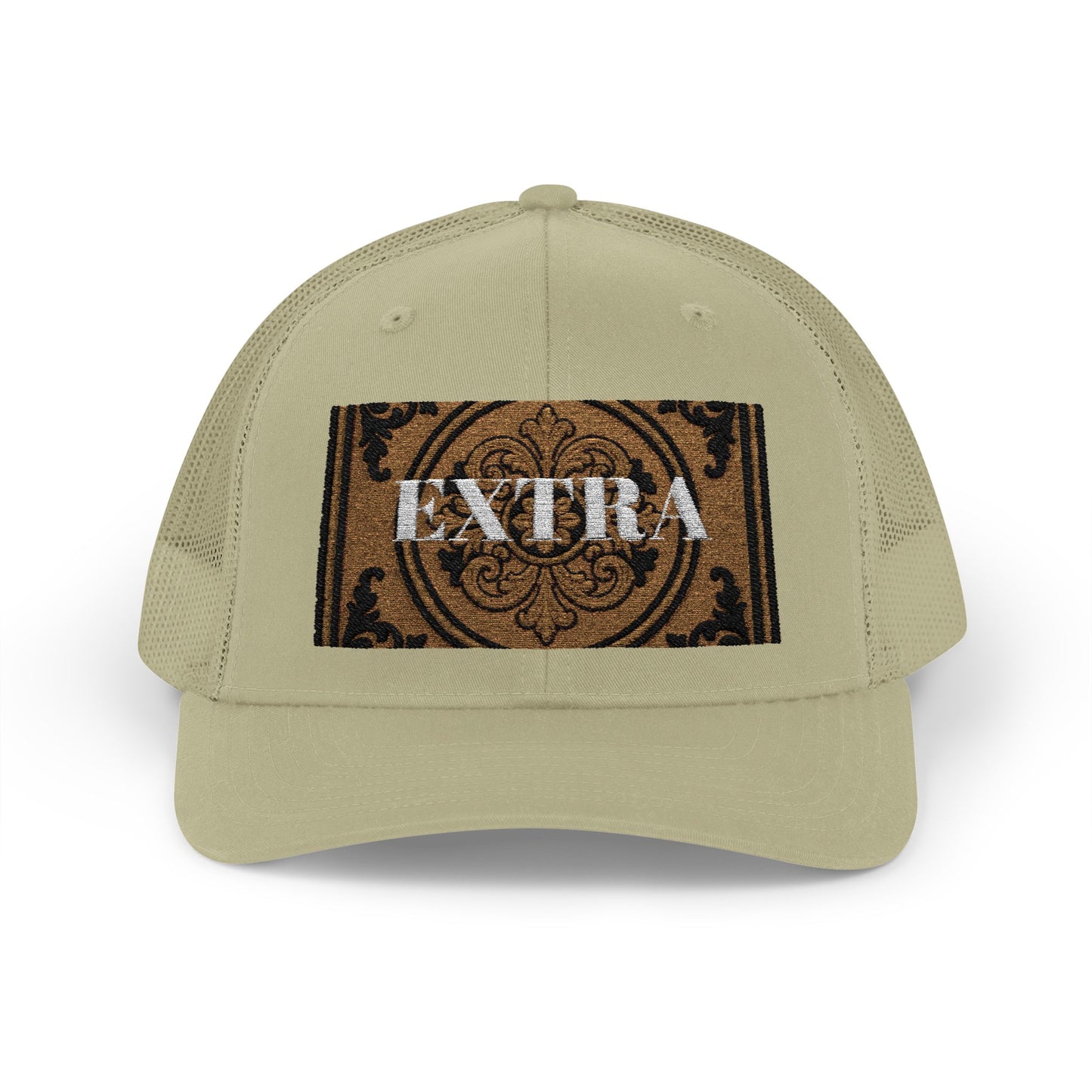 Stylish Extra Baroque Trucker Cap with Vintage Design - Perfect for Casual Outings, Summer Festivals, and Gift Giving, Fashion Hat, Trendy Headwear