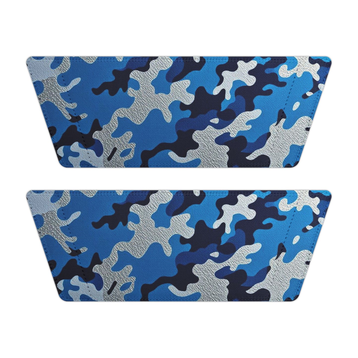 Stylish Men's Removable-Strap Sandals, Casual Footwear, Summer Slides, Gift for Him, Beachwear, Comfortable Sandals - Blue Camo