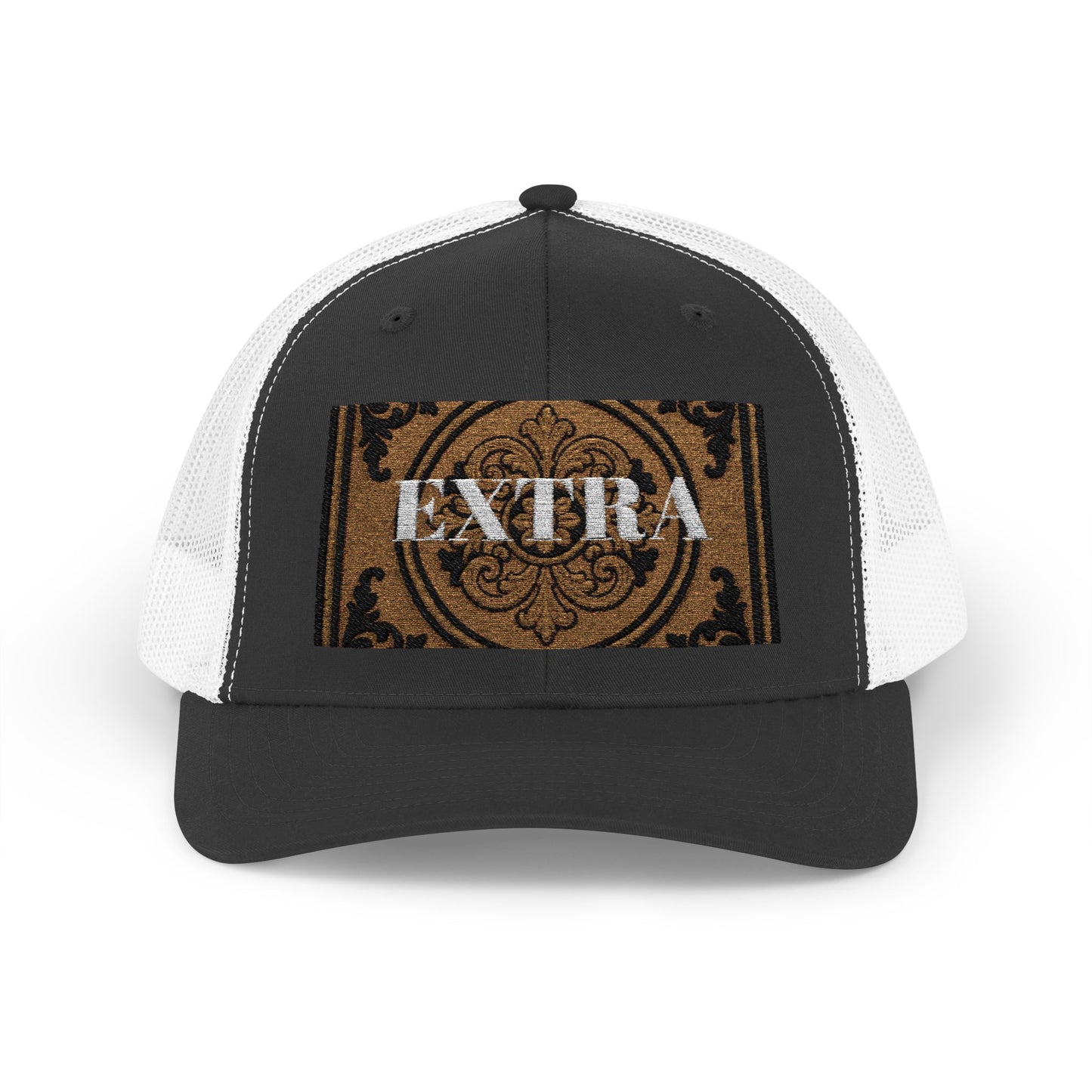 Stylish Extra Baroque Trucker Cap with Vintage Design - Perfect for Casual Outings, Summer Festivals, and Gift Giving, Fashion Hat, Trendy Headwear