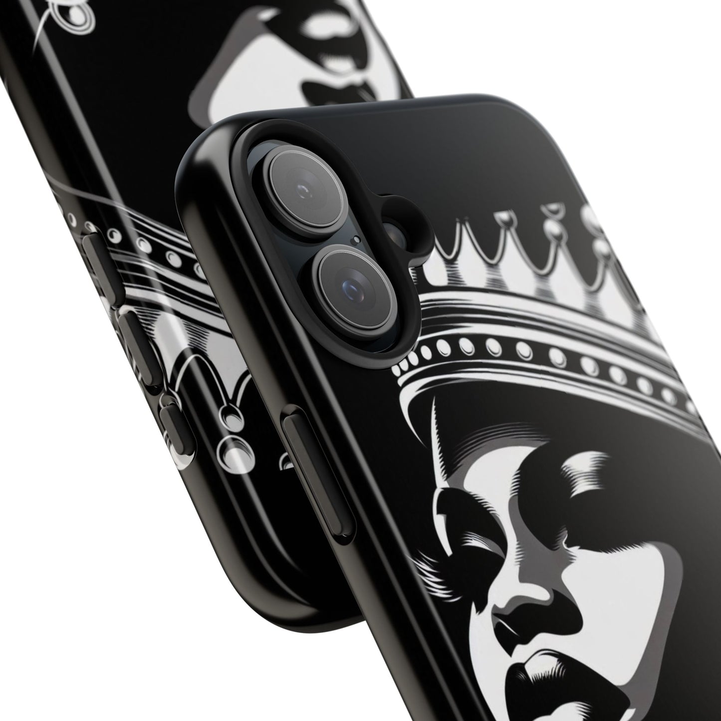 Regal Queen Tough Phone Case, Stylish Phone Cover, Gift for Her, Birthday, Empowerment, Bold Statement, Durable Phone Accessory