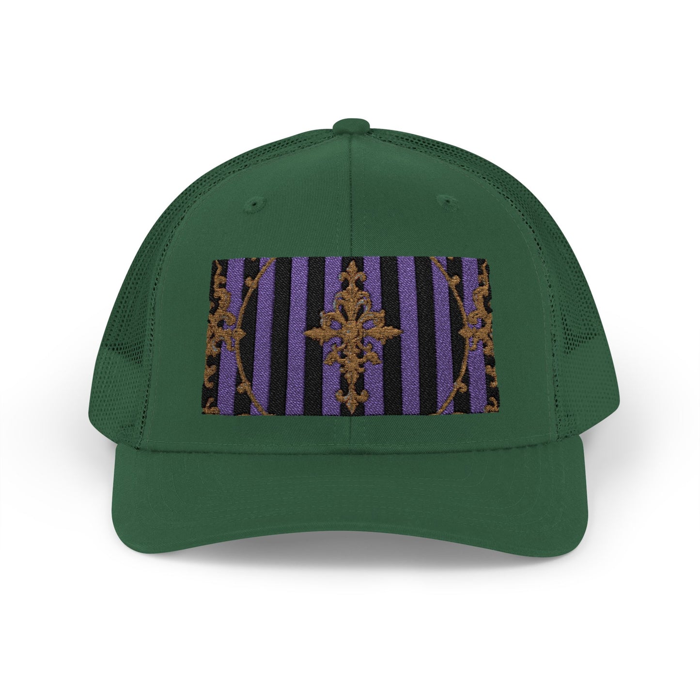 Stylish Baroque Vintage-Inspired Snapback Trucker Cap, Hipster Cap, Festival Headwear, Unique Gift for Fashion Lovers