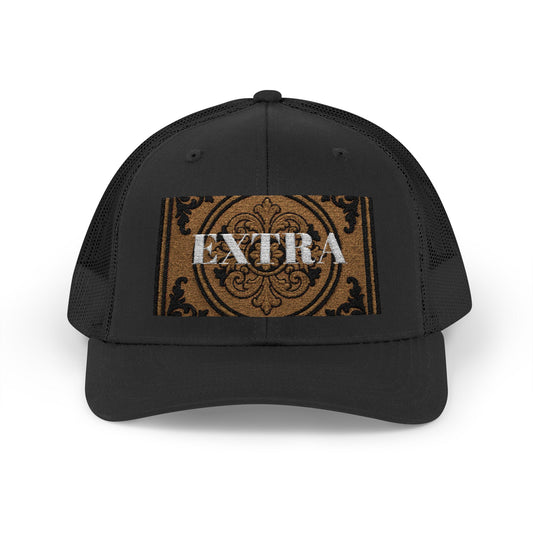 Stylish Extra Baroque Trucker Cap with Vintage Design - Perfect for Casual Outings, Summer Festivals, and Gift Giving, Fashion Hat, Trendy Headwear