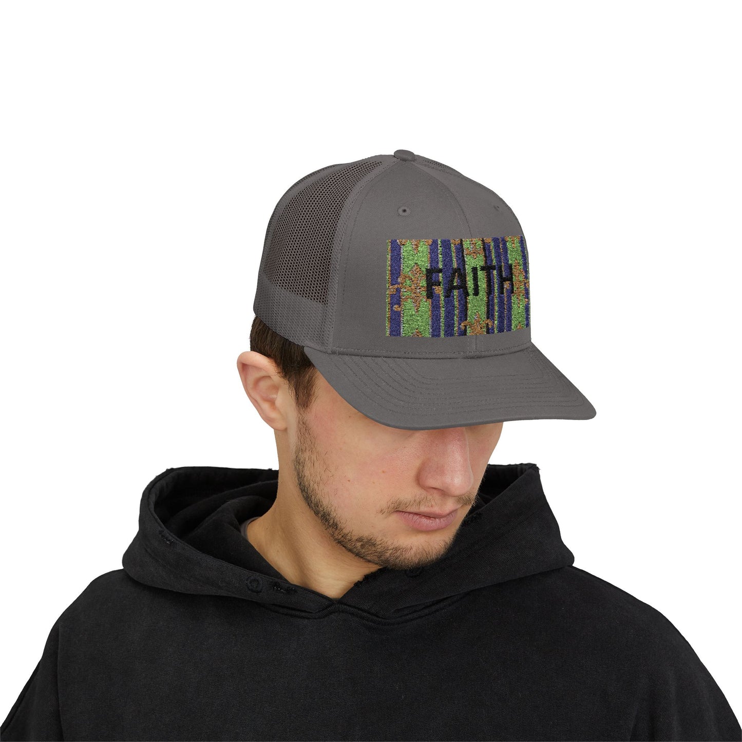 Faith-Inspired Snapback Trucker Cap | Trendy Hat for Casual Style, Faith-Based Gift, Summer Accessory
