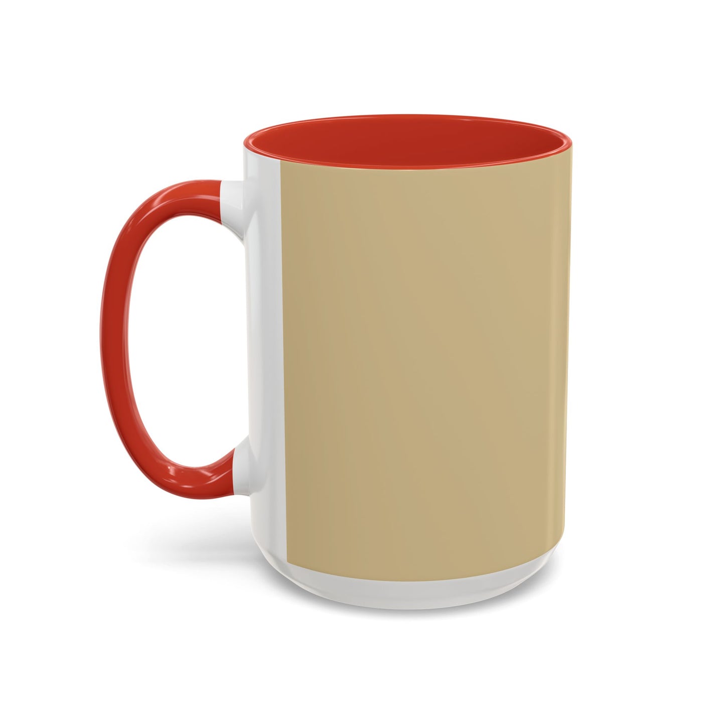 Vanilla Wheat Stylish Accent Coffee Mug - Perfect Gift for Coffee Lovers, Home Office Decor, Birthday, or Holidays, Customizable Tableware
