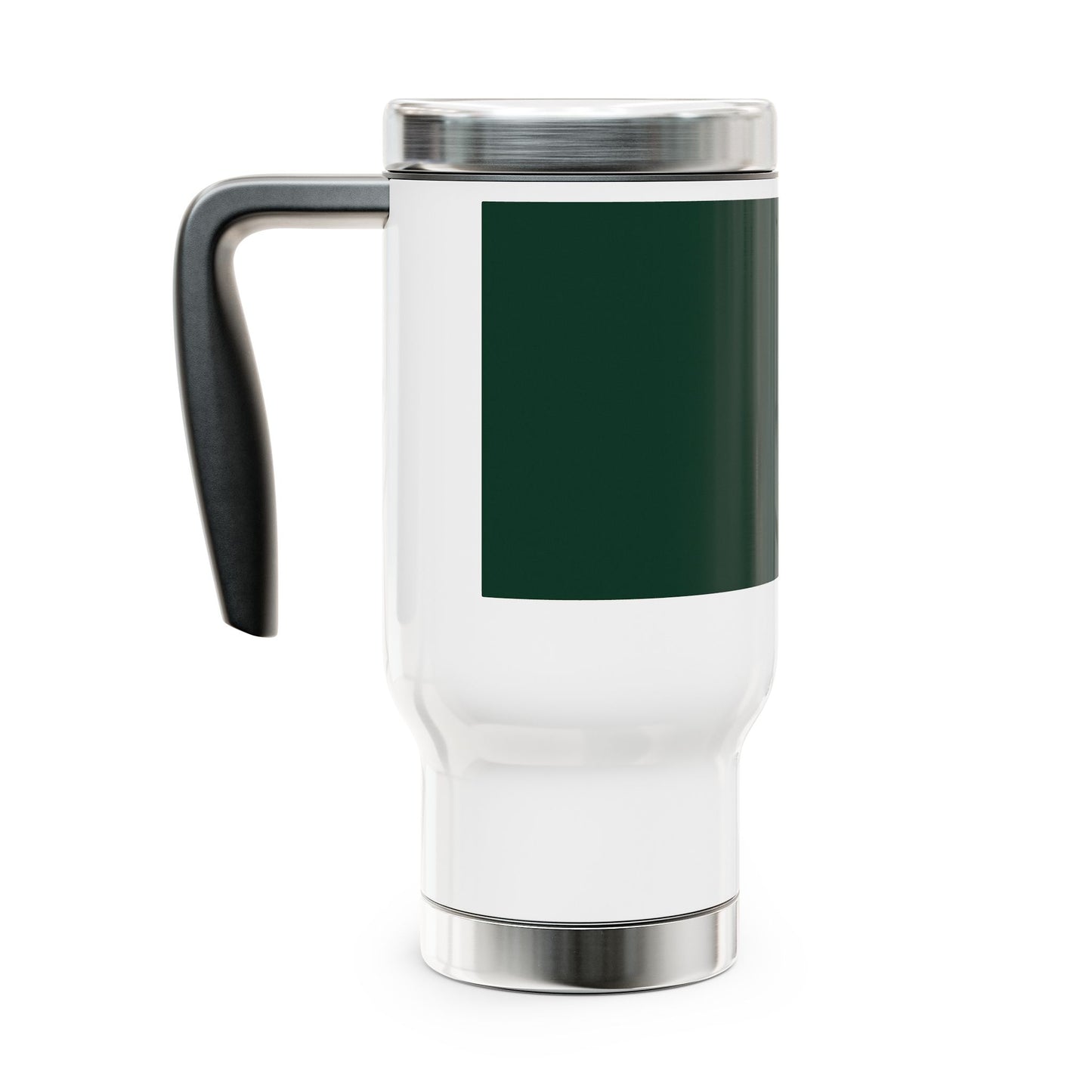 Midnight Green Stainless Steel Travel Mug, Insulated Coffee Mug for Commuters, Personalized Travel Tumbler, Best Gift for Coffee Lovers, 14oz Mug