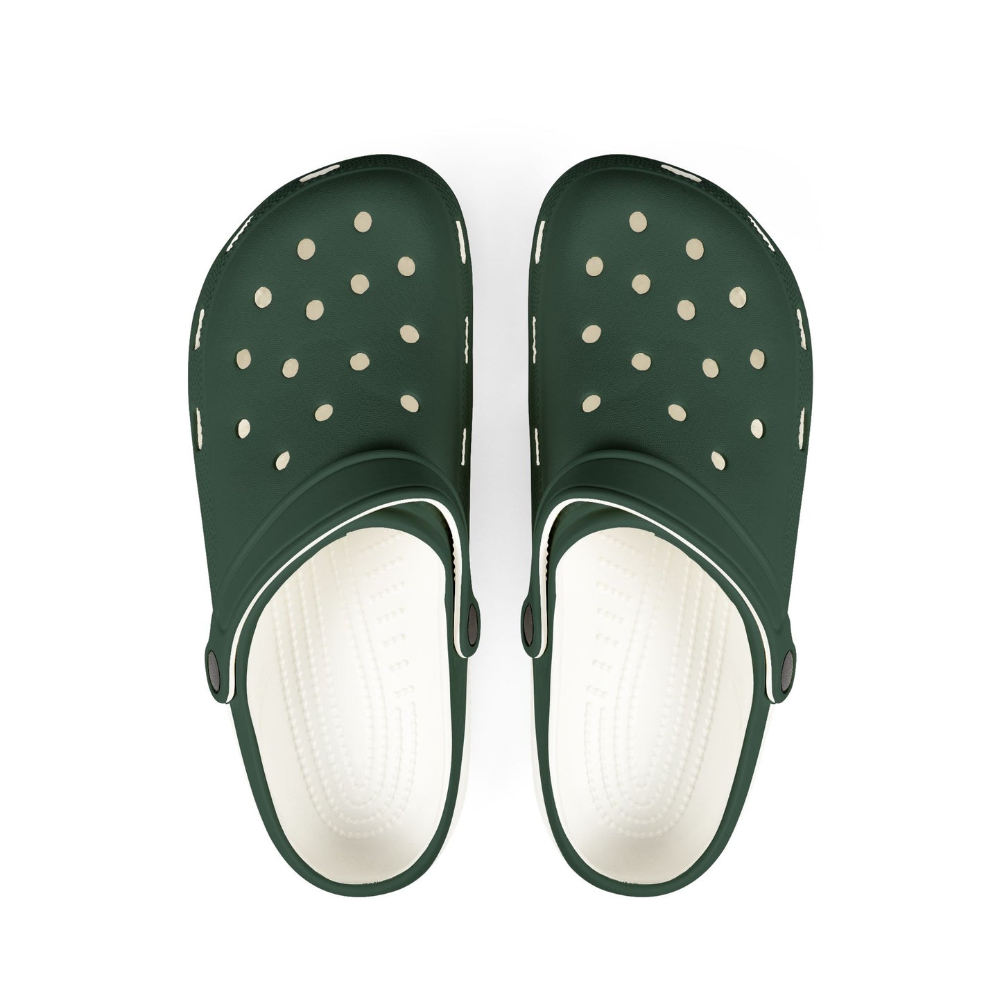 Trendy Midnight Green EVA Foam Rubber Clogs - Comfortable Footwear for Home, Garden, and Outdoor Fun, Stylish, Casual Slip-Ons