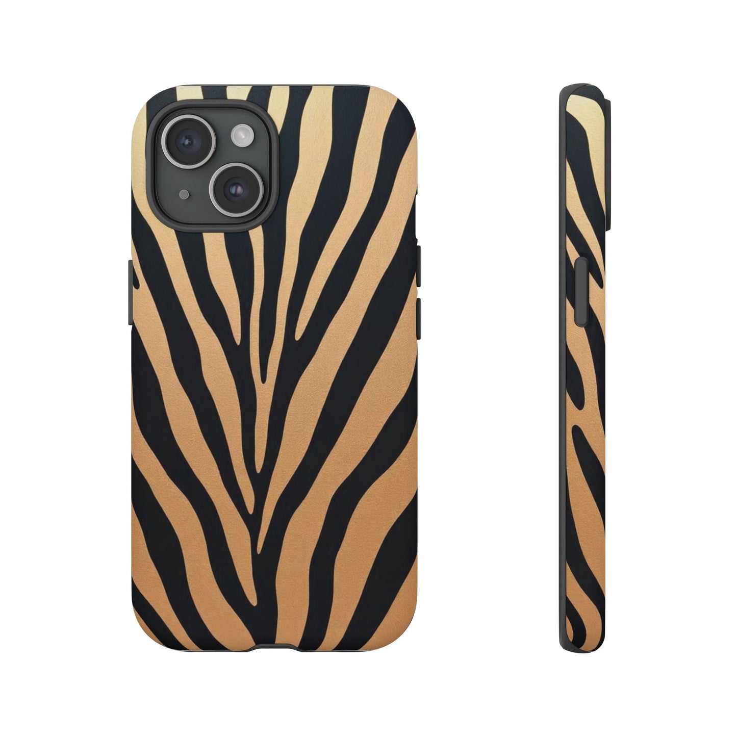 Zebra Print Tough Phone Case