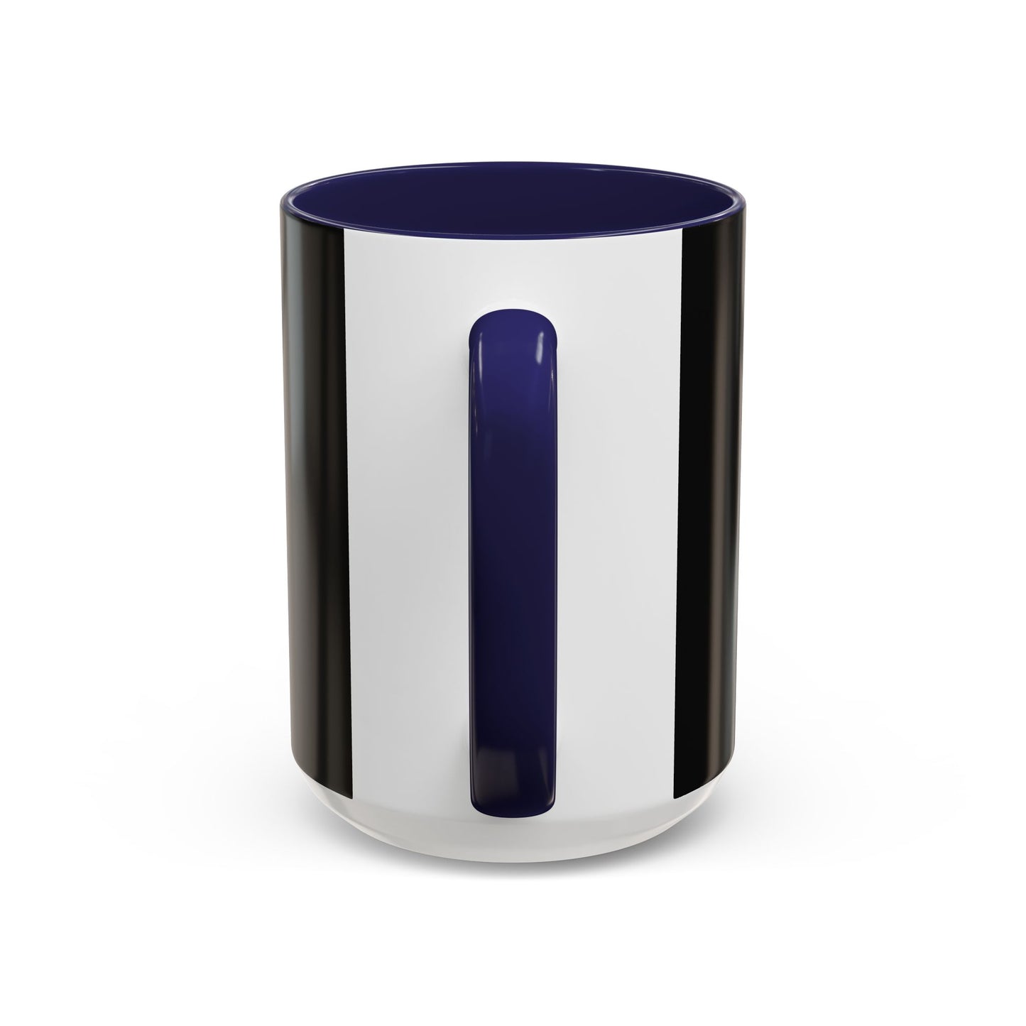 Stylish Black Accent Coffee Mug for Home or Office | Perfect Gift for Coffee Lovers, Unique Black Mug, Customizable Drinkware