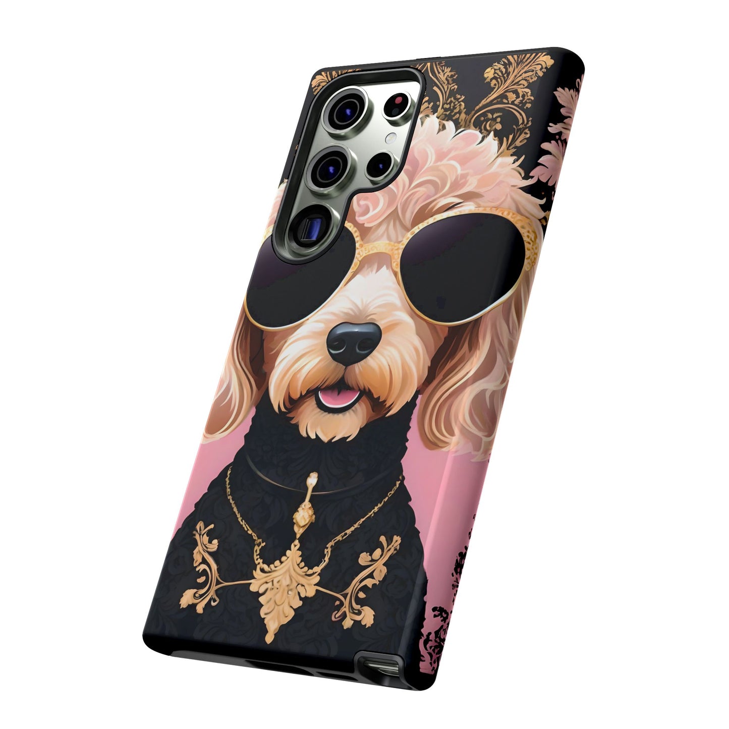 Phone Case - Golden Doodle In Sunglasses Tough Case
