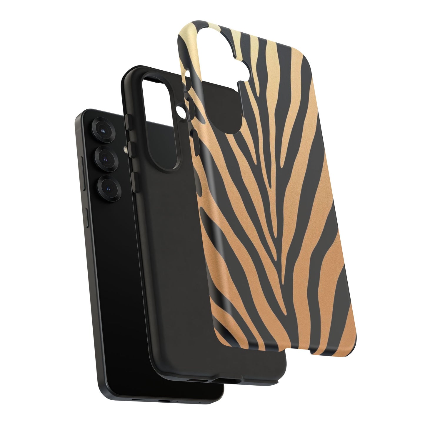 Zebra Print Tough Phone Case