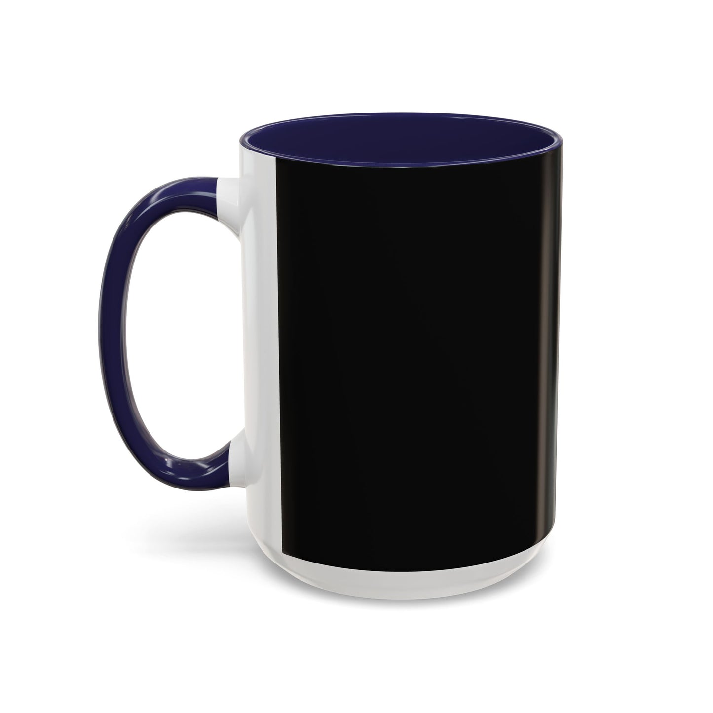 Stylish Black Accent Coffee Mug for Home or Office | Perfect Gift for Coffee Lovers, Unique Black Mug, Customizable Drinkware
