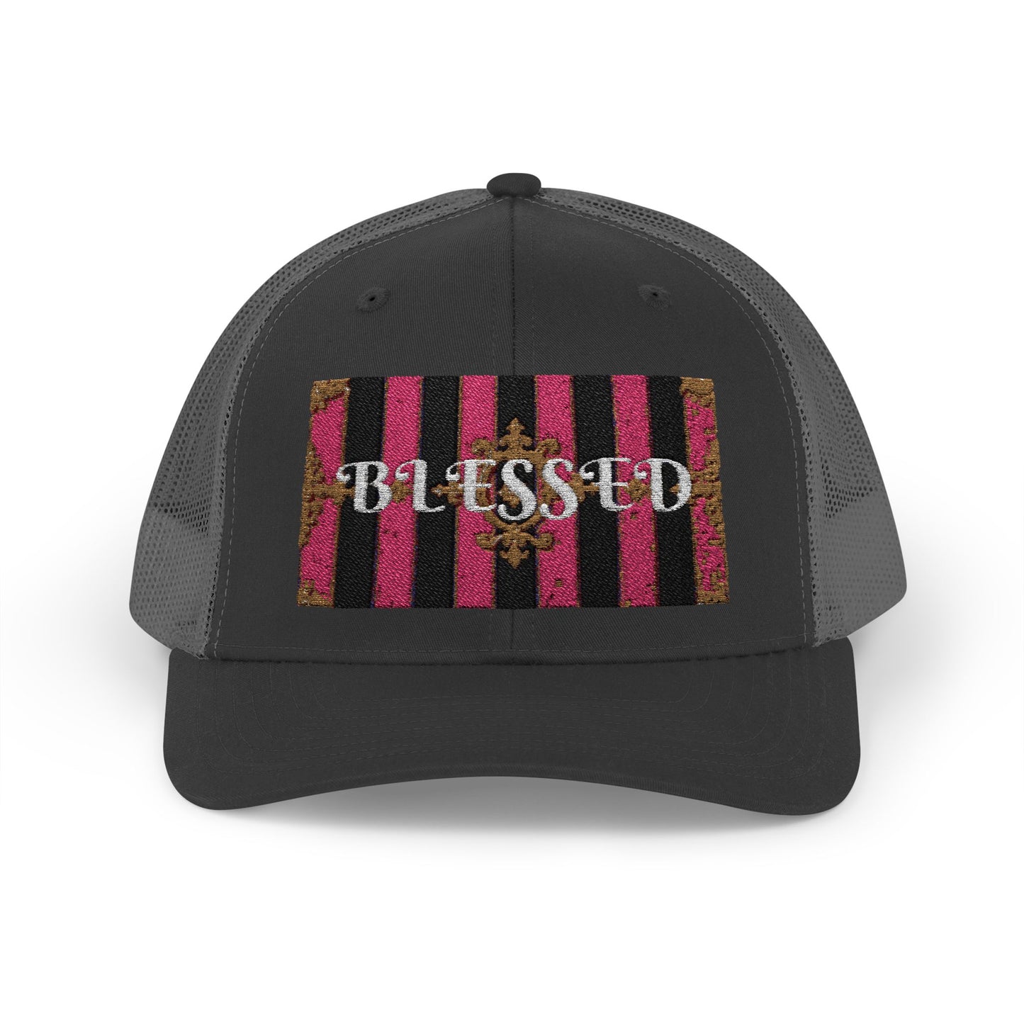 Blessed Snapback Trucker Cap, Inspirational Hat, Casual Headwear, Faith-Based Gift, Trendy Accessory, Ideal for Daily Wear