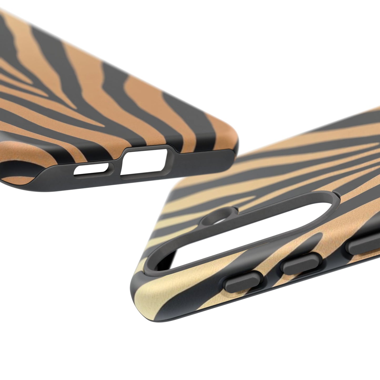 Zebra Print Tough Phone Case