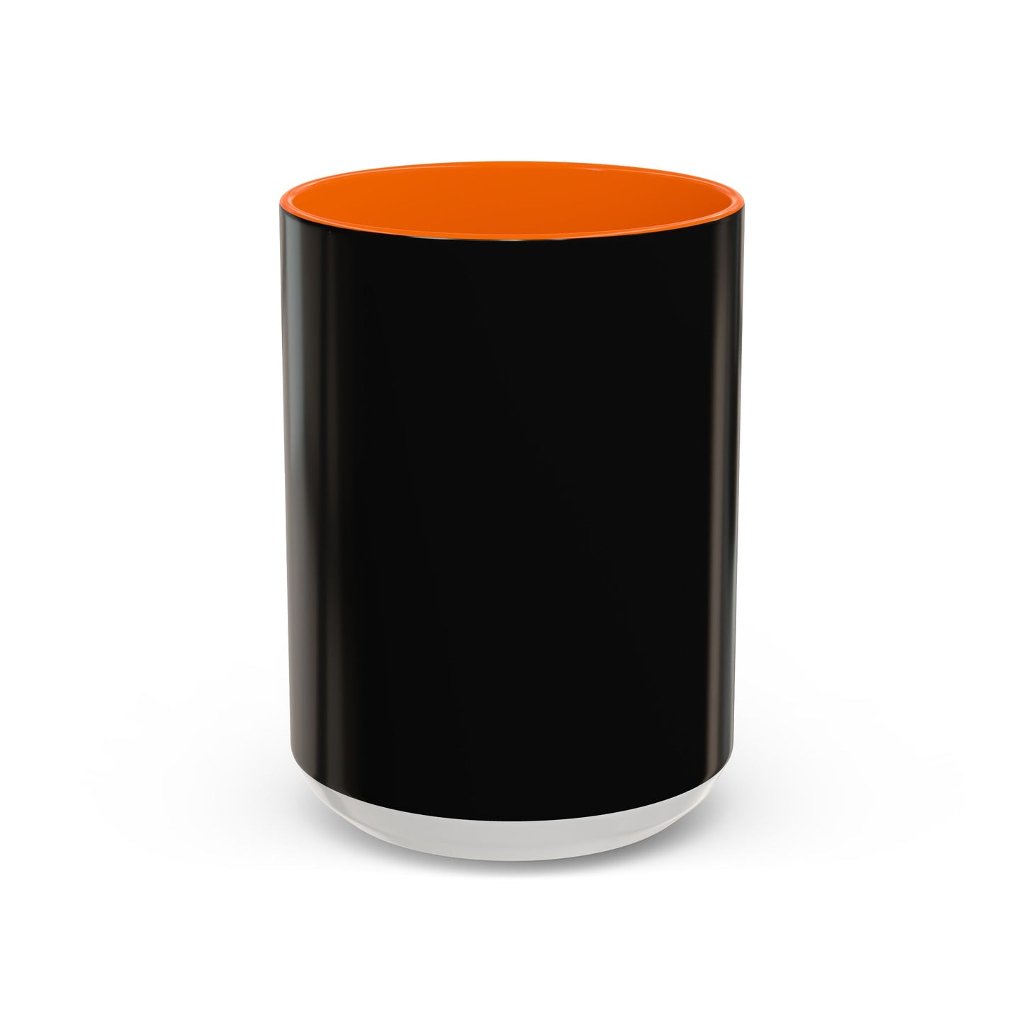 Stylish Black Accent Coffee Mug for Home or Office | Perfect Gift for Coffee Lovers, Unique Black Mug, Customizable Drinkware