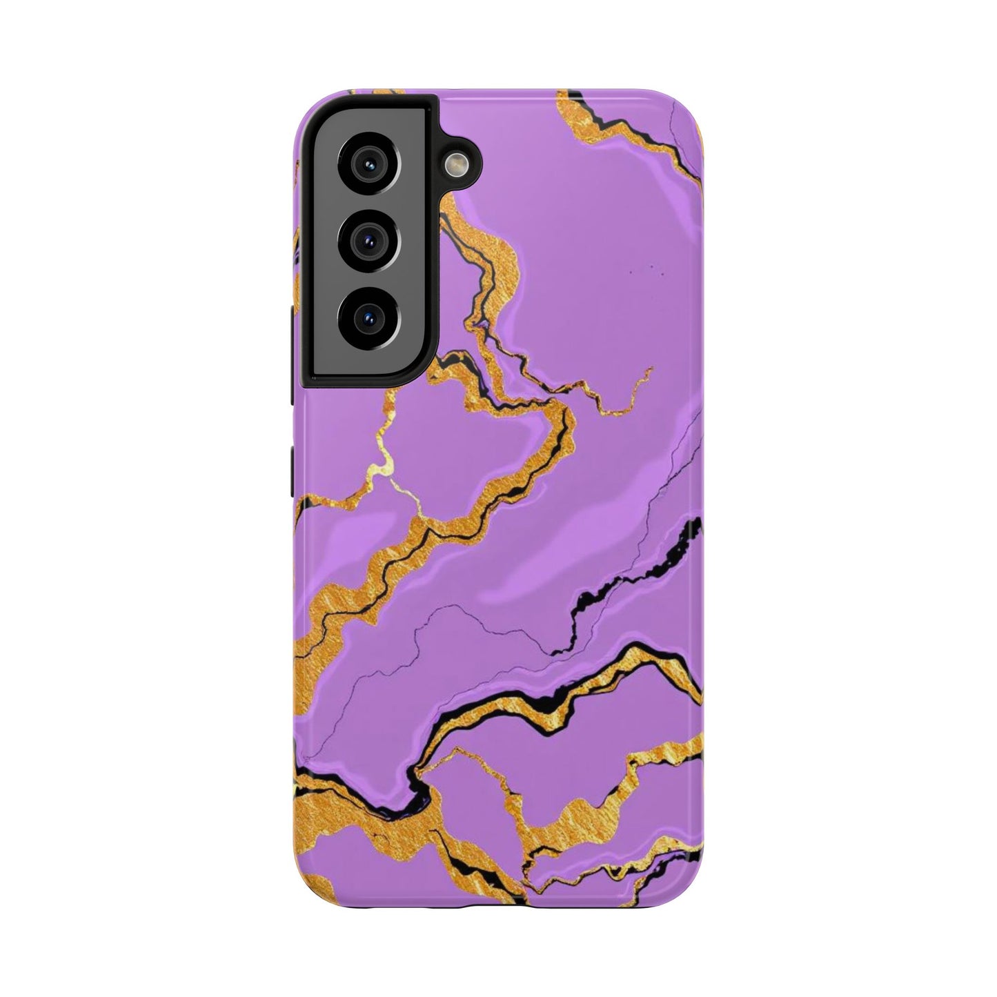 Stylish Tough Phone Cases with Purple Marble Design, Protective Phone Cases, Trendy Phone Accessories, Gift for Her, Unique Phone Cover