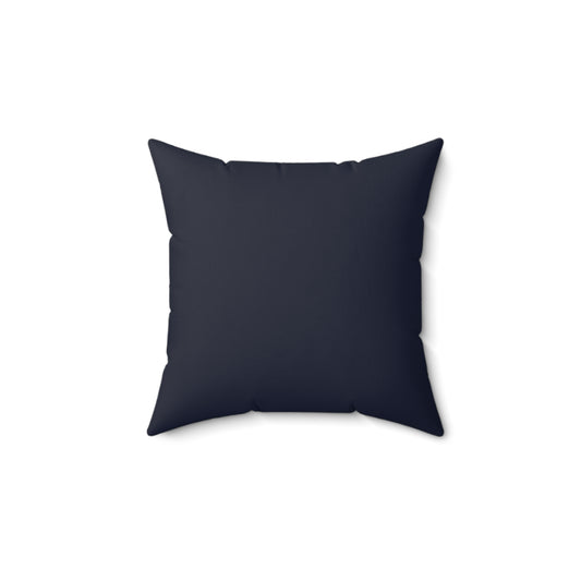 Cozy Lunar Midnight Spun Polyester Square Pillow for Home Decor, Sofa Cushion, Unique Gift, Modern Pillow Cover, Comfort Accessory, Home Styling