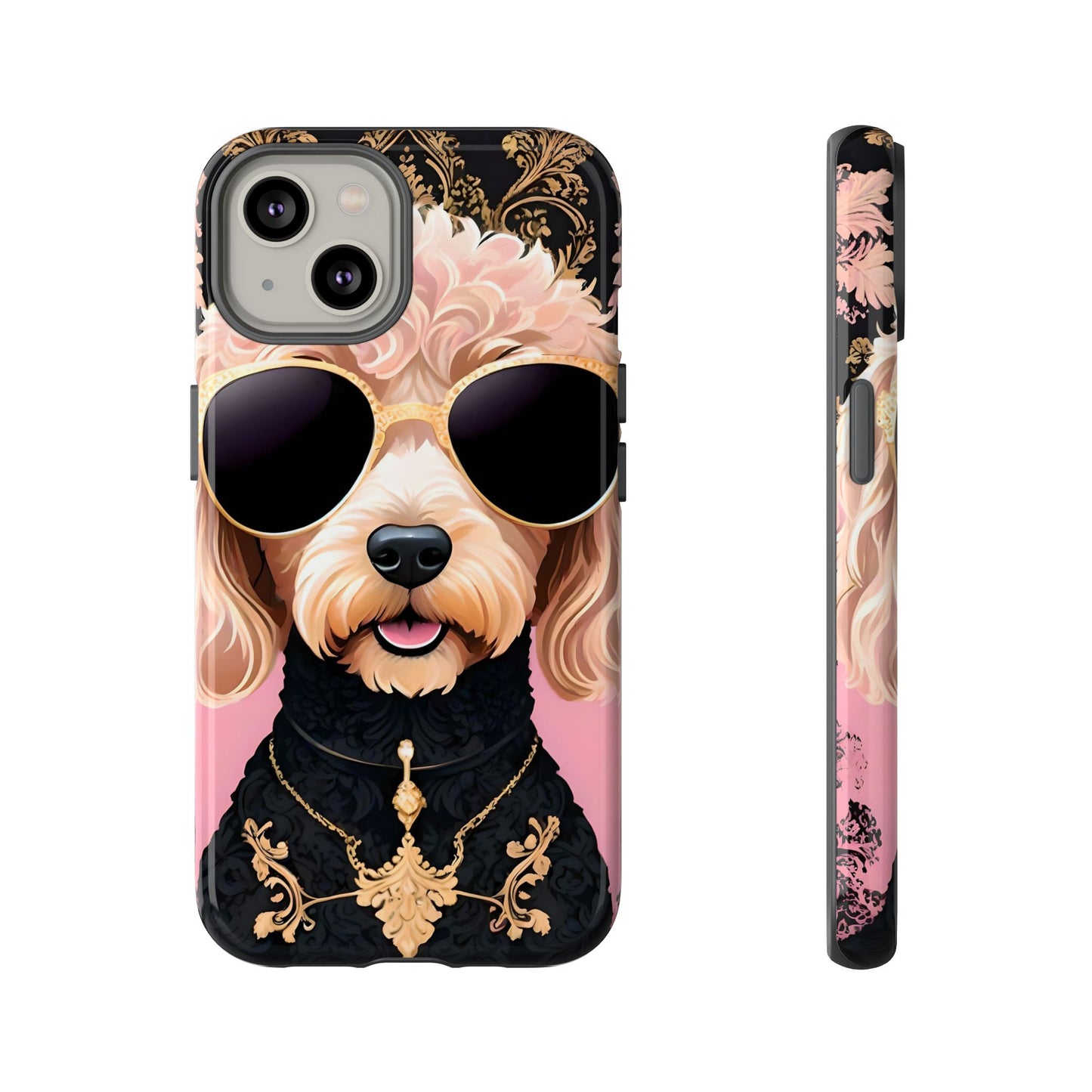 Phone Case - Golden Doodle In Sunglasses Tough Case