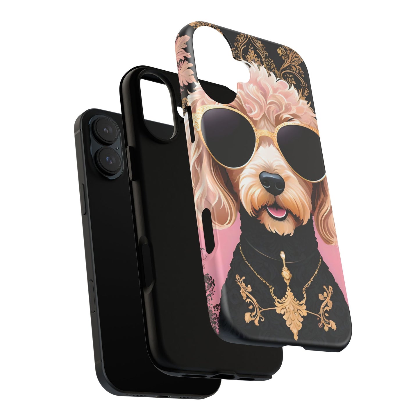 Phone Case - Golden Doodle In Sunglasses Tough Case