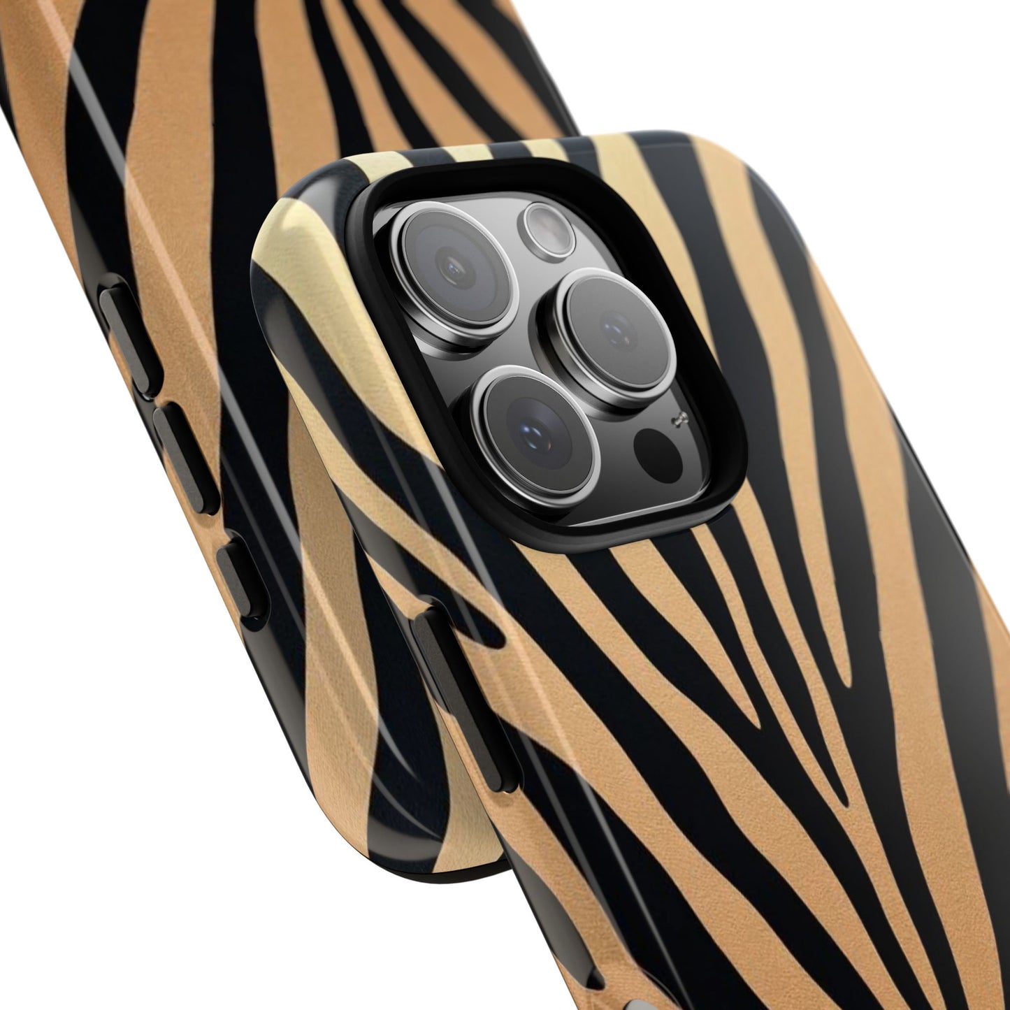 Zebra Print Tough Phone Case
